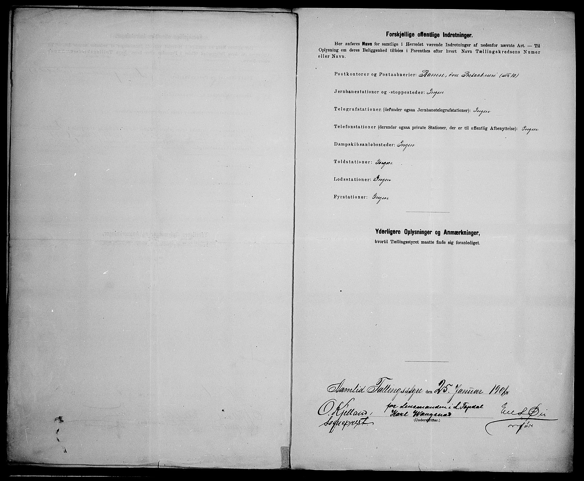 SAK, 1900 census for Åmli, 1900, p. 5