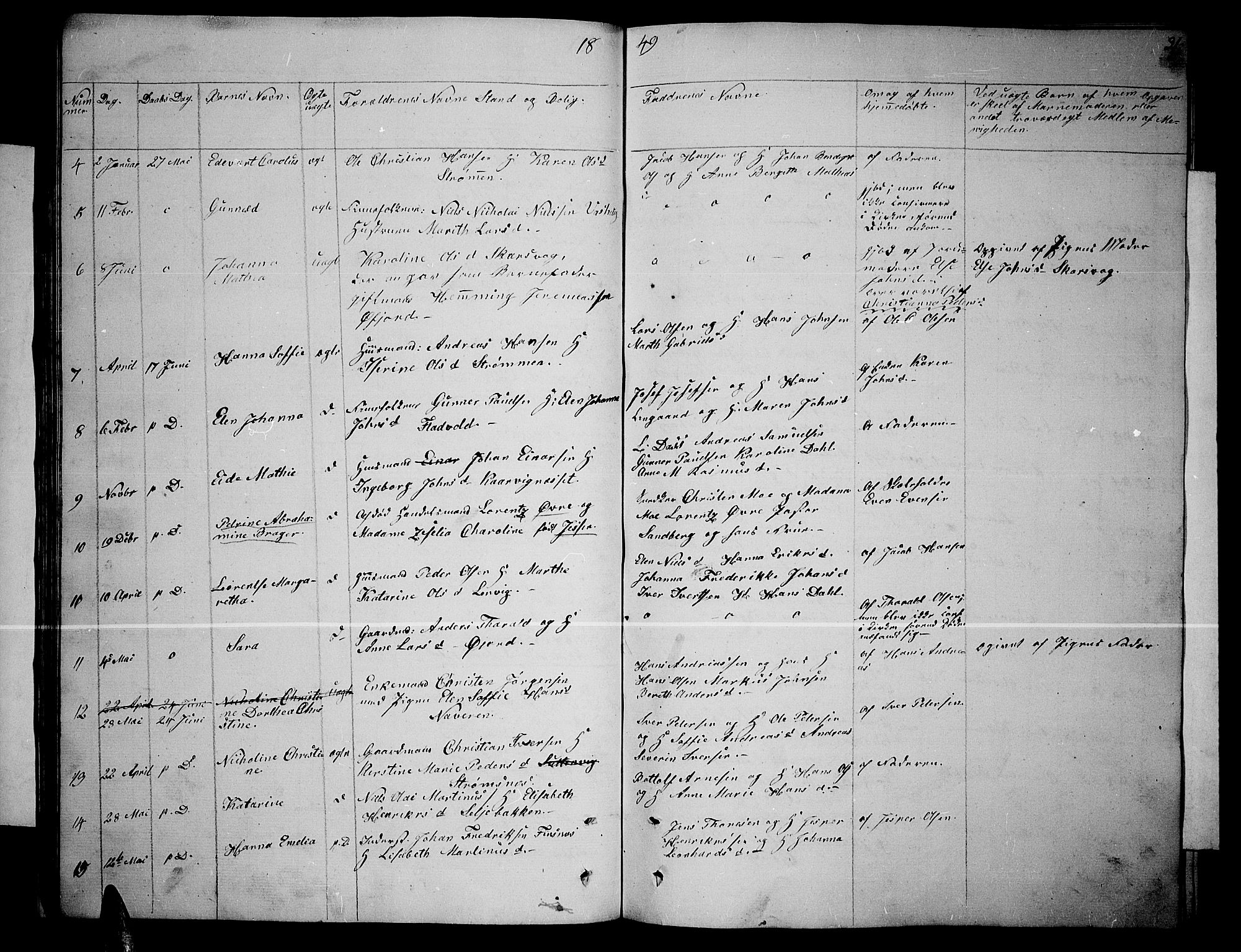 Lenvik sokneprestembete, SATØ/S-1310/H/Ha/Hab/L0003klokker: Parish register (copy) no. 3, 1844-1858, p. 31