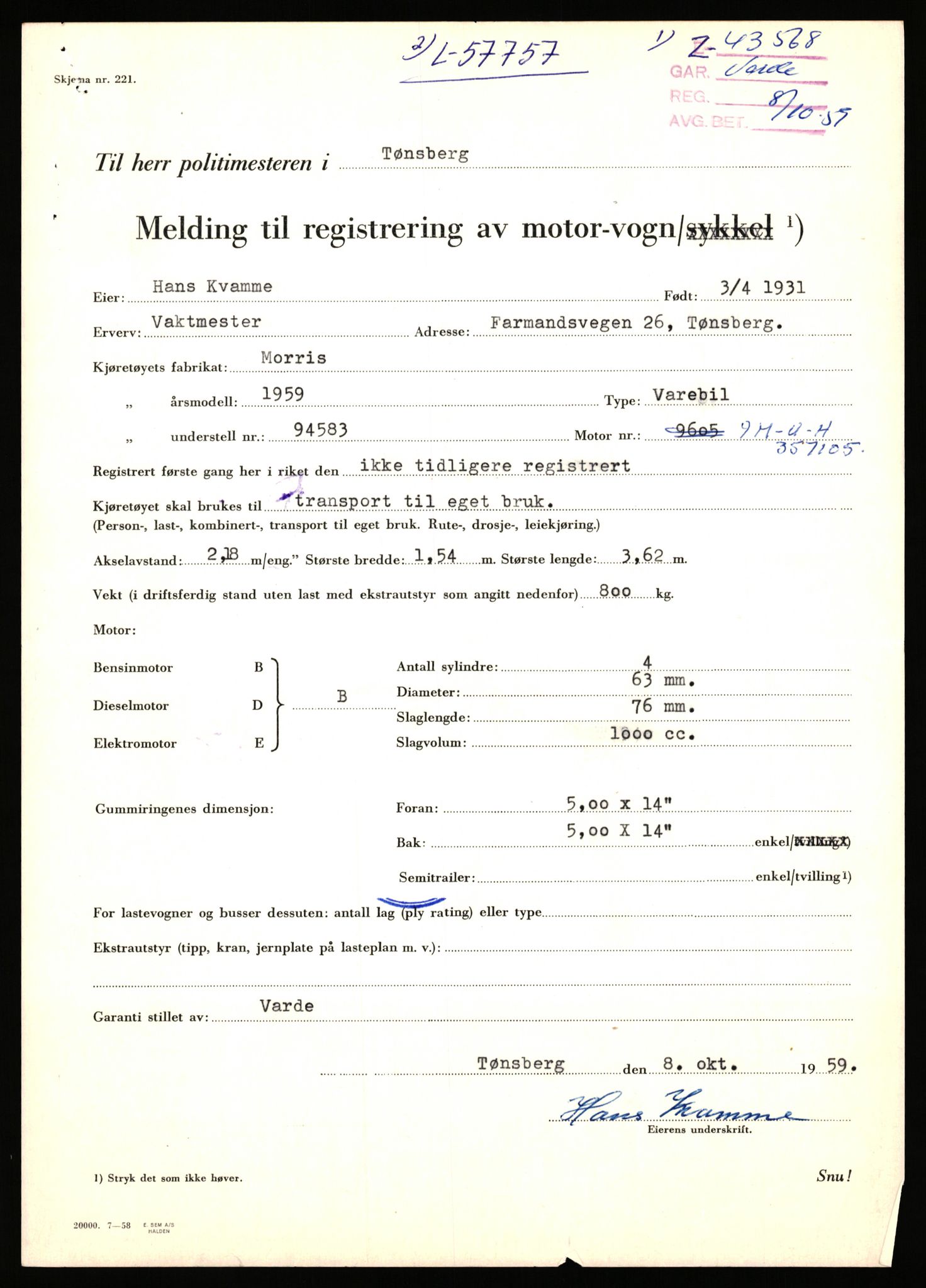 Stavanger trafikkstasjon, AV/SAST-A-101942/0/F/L0057: L-57200 - L-57999, 1930-1971, p. 1795