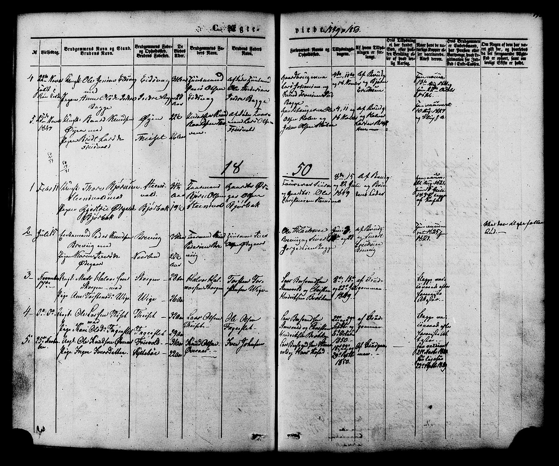 Ministerialprotokoller, klokkerbøker og fødselsregistre - Møre og Romsdal, AV/SAT-A-1454/552/L0637: Parish register (official) no. 552A01, 1845-1879, p. 198