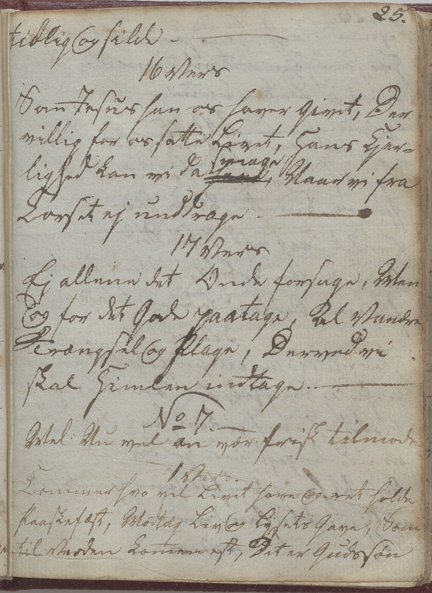 Heggtveitsamlingen, TMF/A-1007/H/L0047/0005: Kopibøker, brev etc.  / "MF I"(Kopibok frå Heggtveits samling), 1800-1823, p. 25