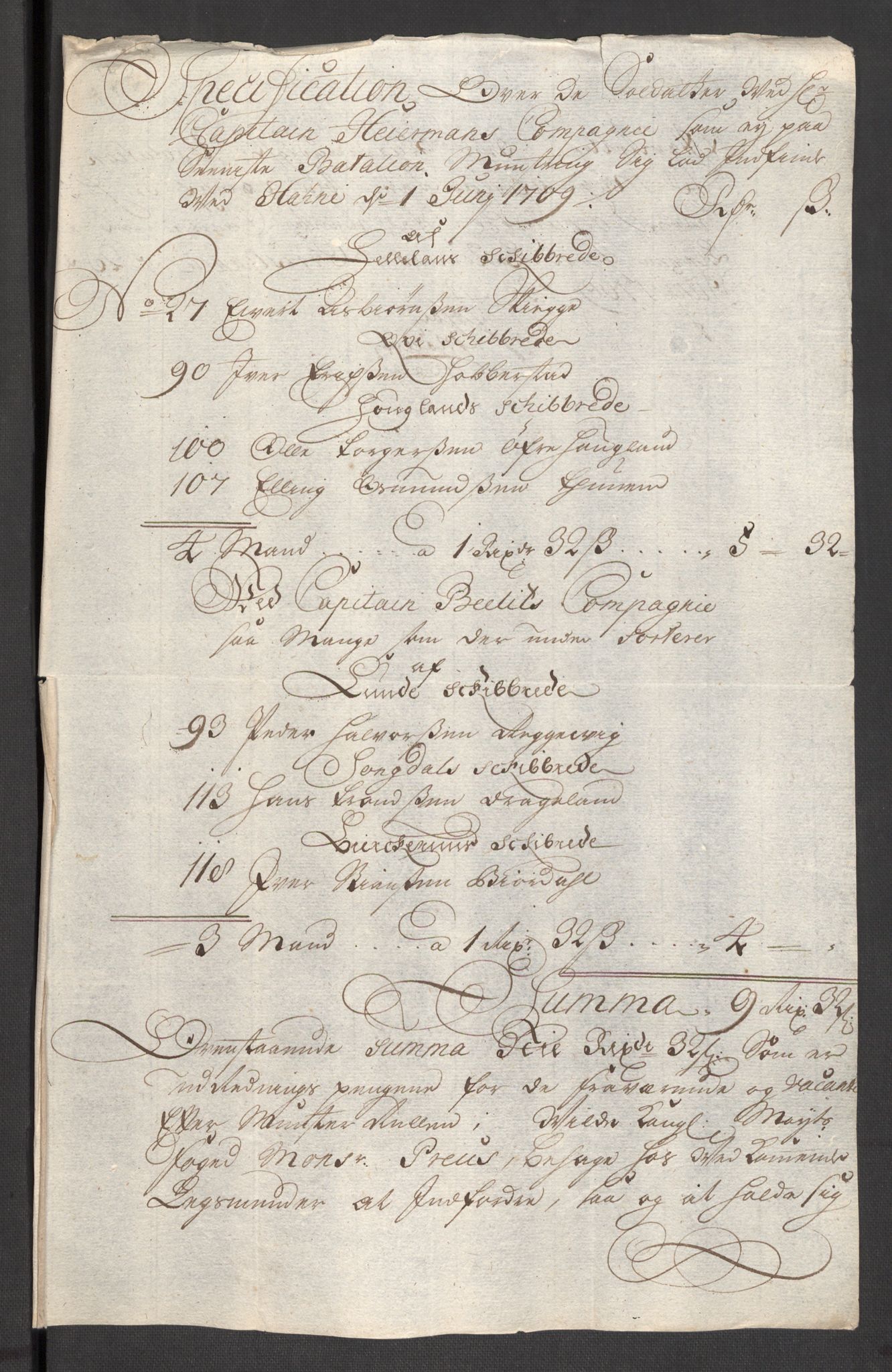 Rentekammeret inntil 1814, Reviderte regnskaper, Fogderegnskap, RA/EA-4092/R46/L2734: Fogderegnskap Jæren og Dalane, 1709-1710, p. 45