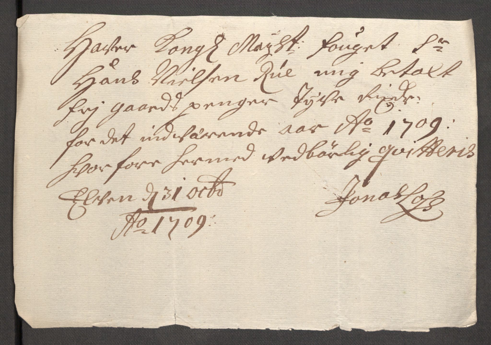 Rentekammeret inntil 1814, Reviderte regnskaper, Fogderegnskap, RA/EA-4092/R53/L3432: Fogderegnskap Sunn- og Nordfjord, 1709, p. 175