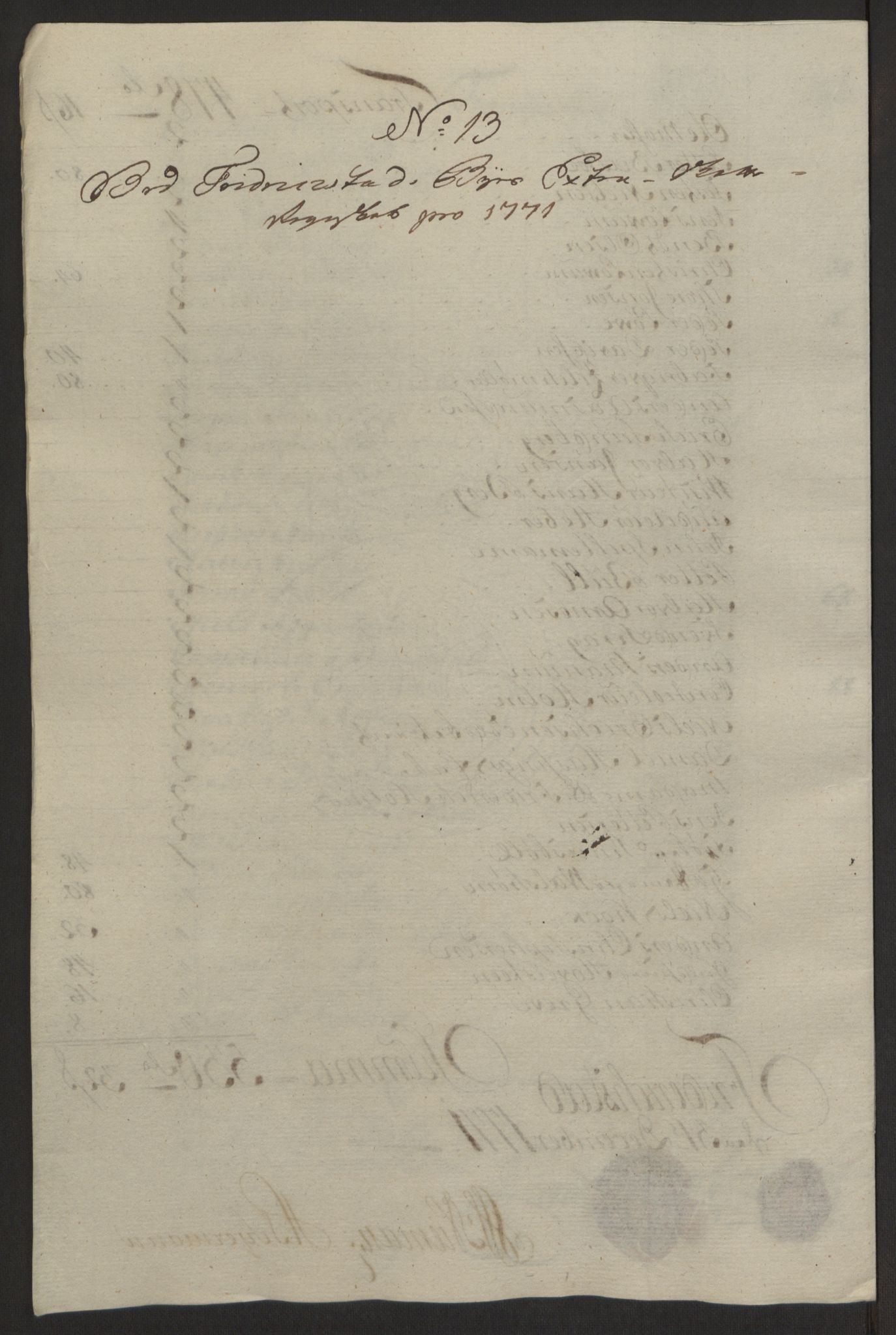 Rentekammeret inntil 1814, Reviderte regnskaper, Byregnskaper, RA/EA-4066/R/Rb/L0029/0001: [B3] Kontribusjonsregnskap / Ekstraskatt, 1762-1772, p. 403