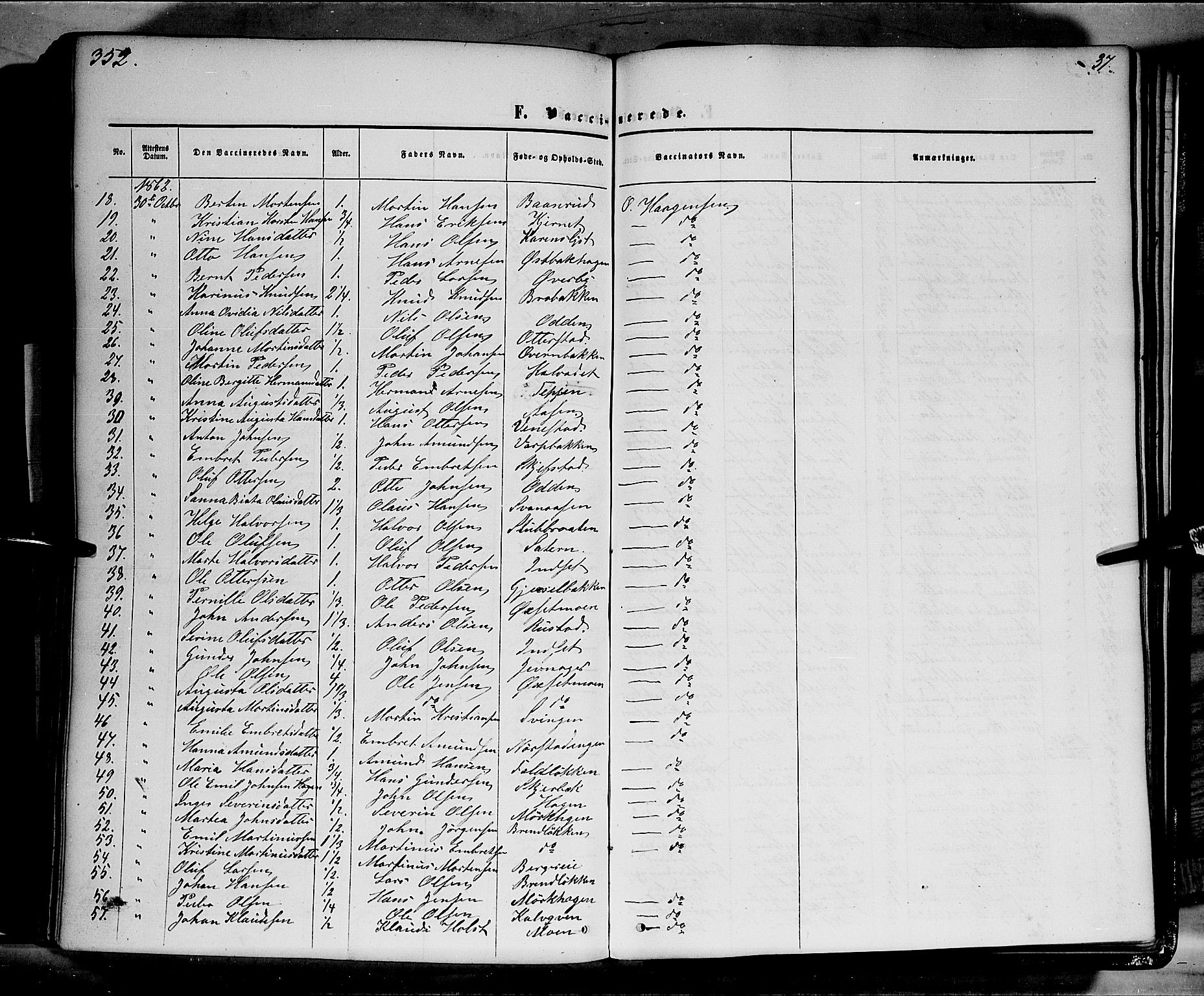 Elverum prestekontor, AV/SAH-PREST-044/H/Ha/Haa/L0010: Parish register (official) no. 10, 1857-1868, p. 352