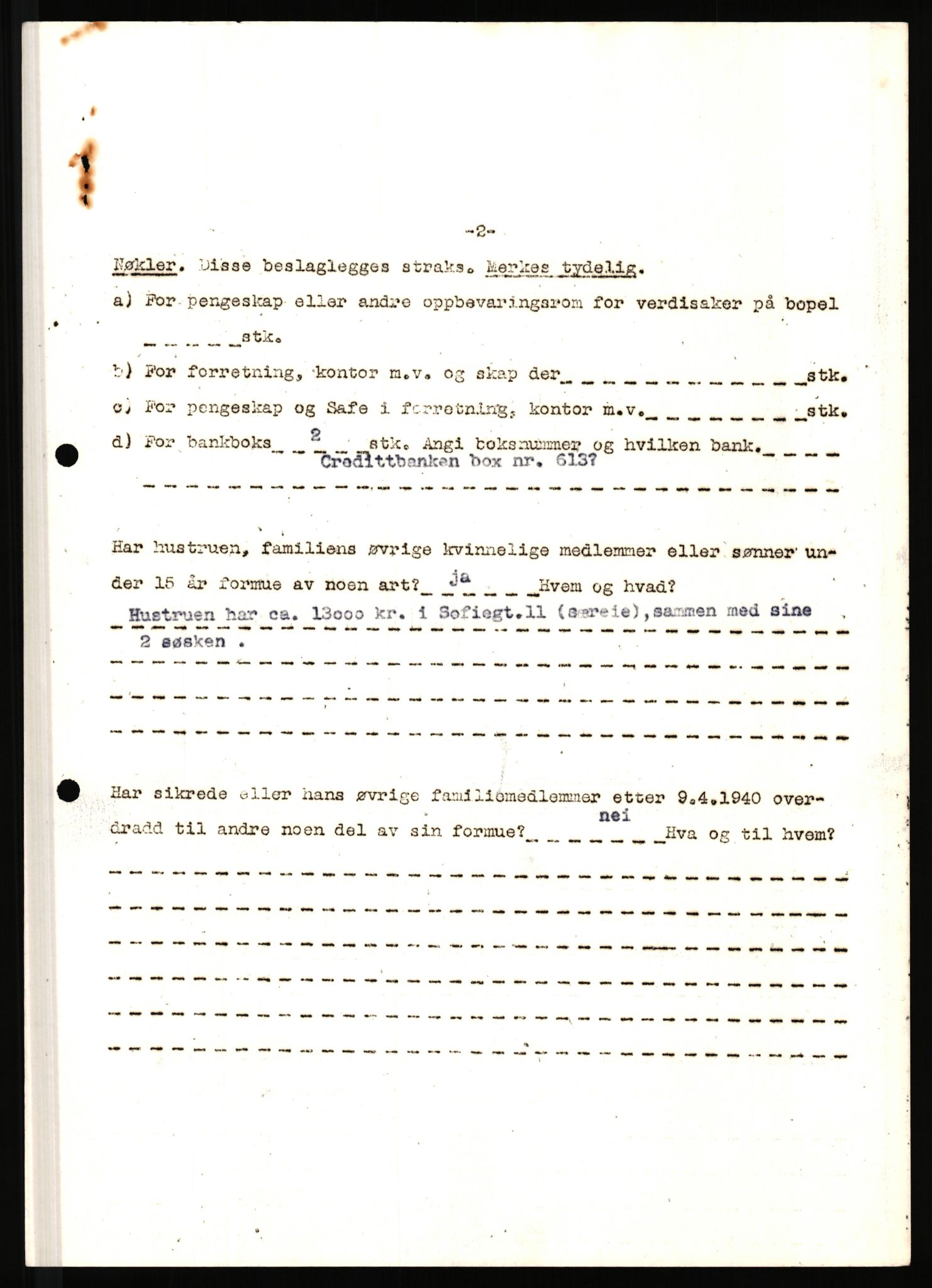 Justisdepartementet, Tilbakeføringskontoret for inndratte formuer, AV/RA-S-1564/H/Hc/Hcc/L0917: --, 1945-1947, p. 404