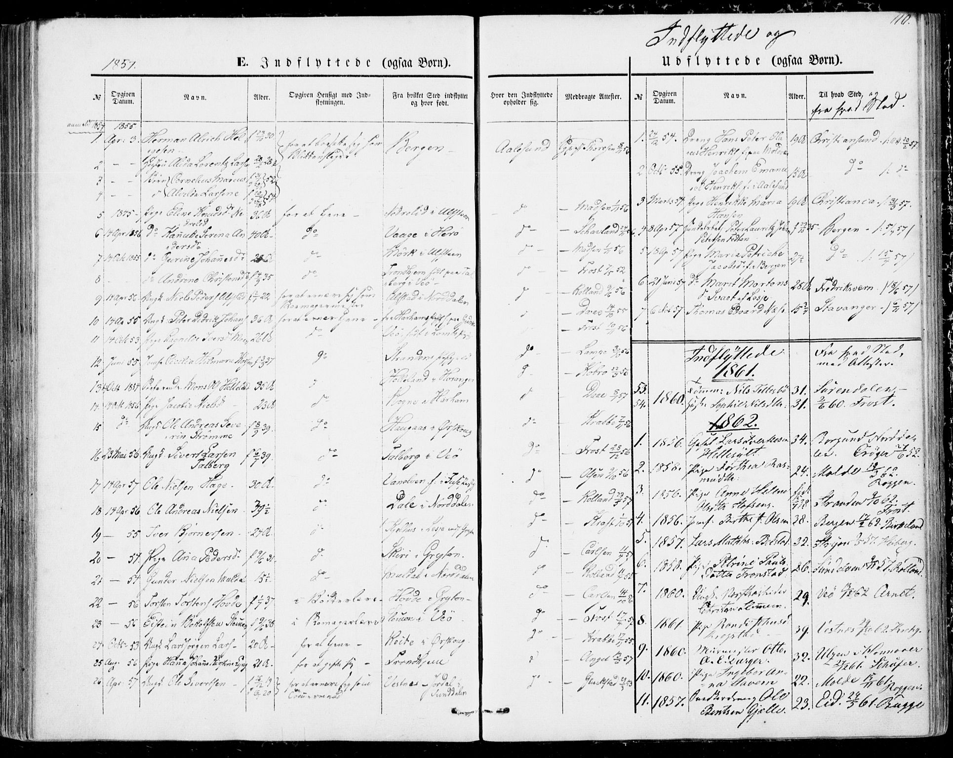 Ministerialprotokoller, klokkerbøker og fødselsregistre - Møre og Romsdal, SAT/A-1454/529/L0451: Parish register (official) no. 529A01, 1855-1863, p. 110