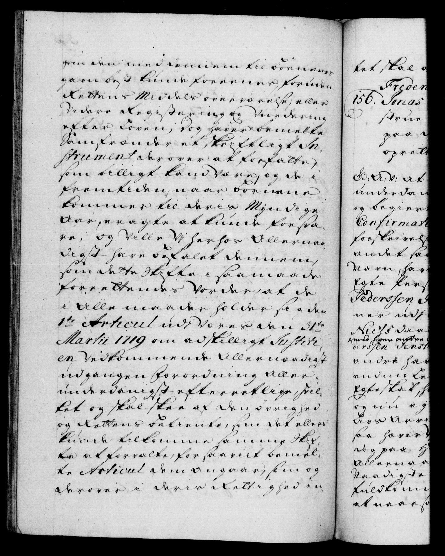 Danske Kanselli 1572-1799, AV/RA-EA-3023/F/Fc/Fca/Fcaa/L0024: Norske registre, 1723-1725, p. 595b