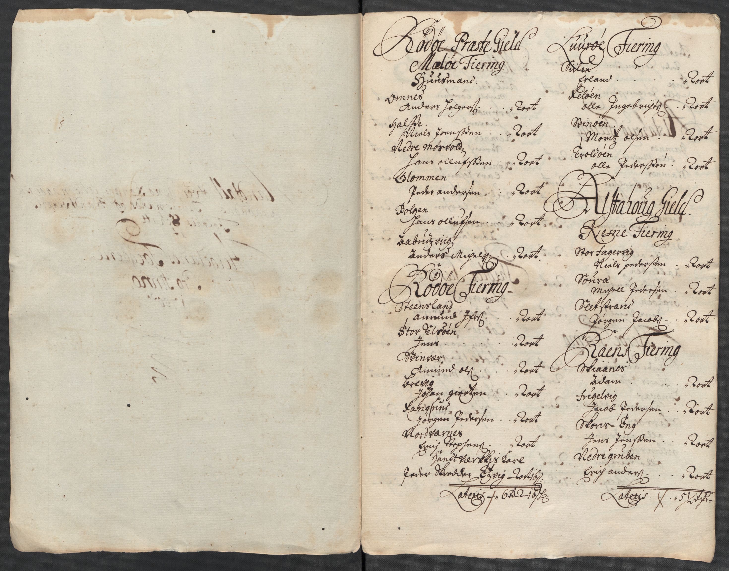 Rentekammeret inntil 1814, Reviderte regnskaper, Fogderegnskap, AV/RA-EA-4092/R65/L4507: Fogderegnskap Helgeland, 1699-1701, p. 267