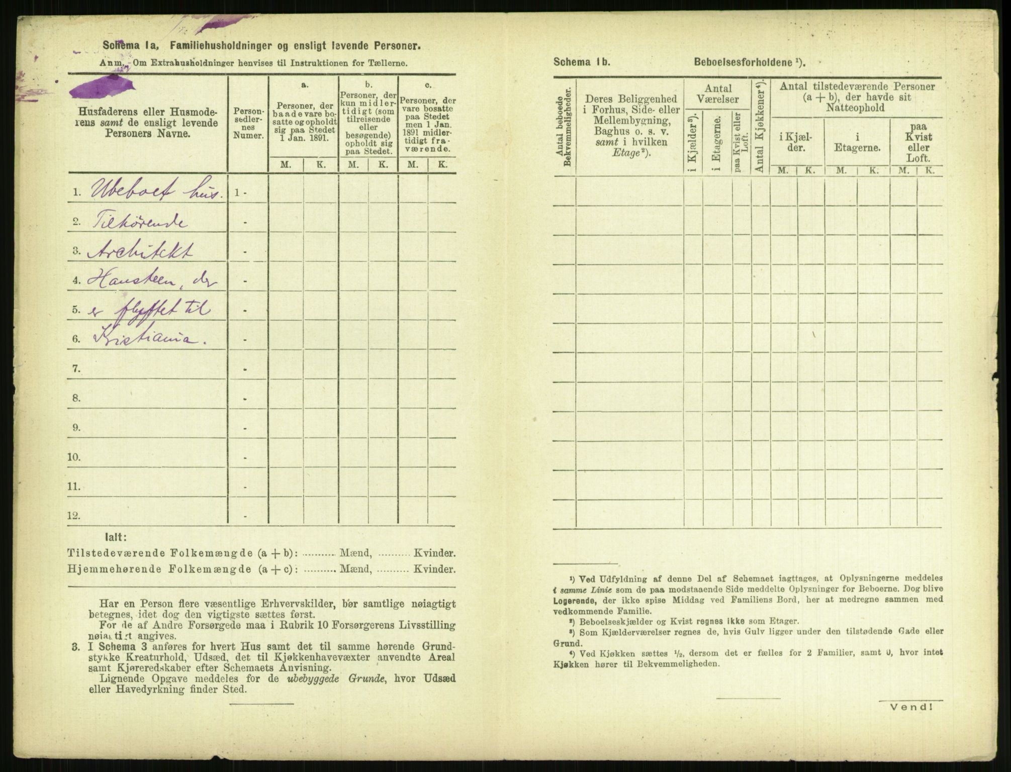 RA, 1891 census for 0806 Skien, 1891, p. 149