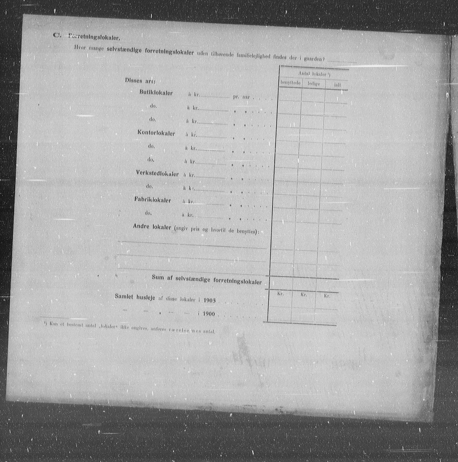 OBA, Municipal Census 1905 for Kristiania, 1905, p. 68210