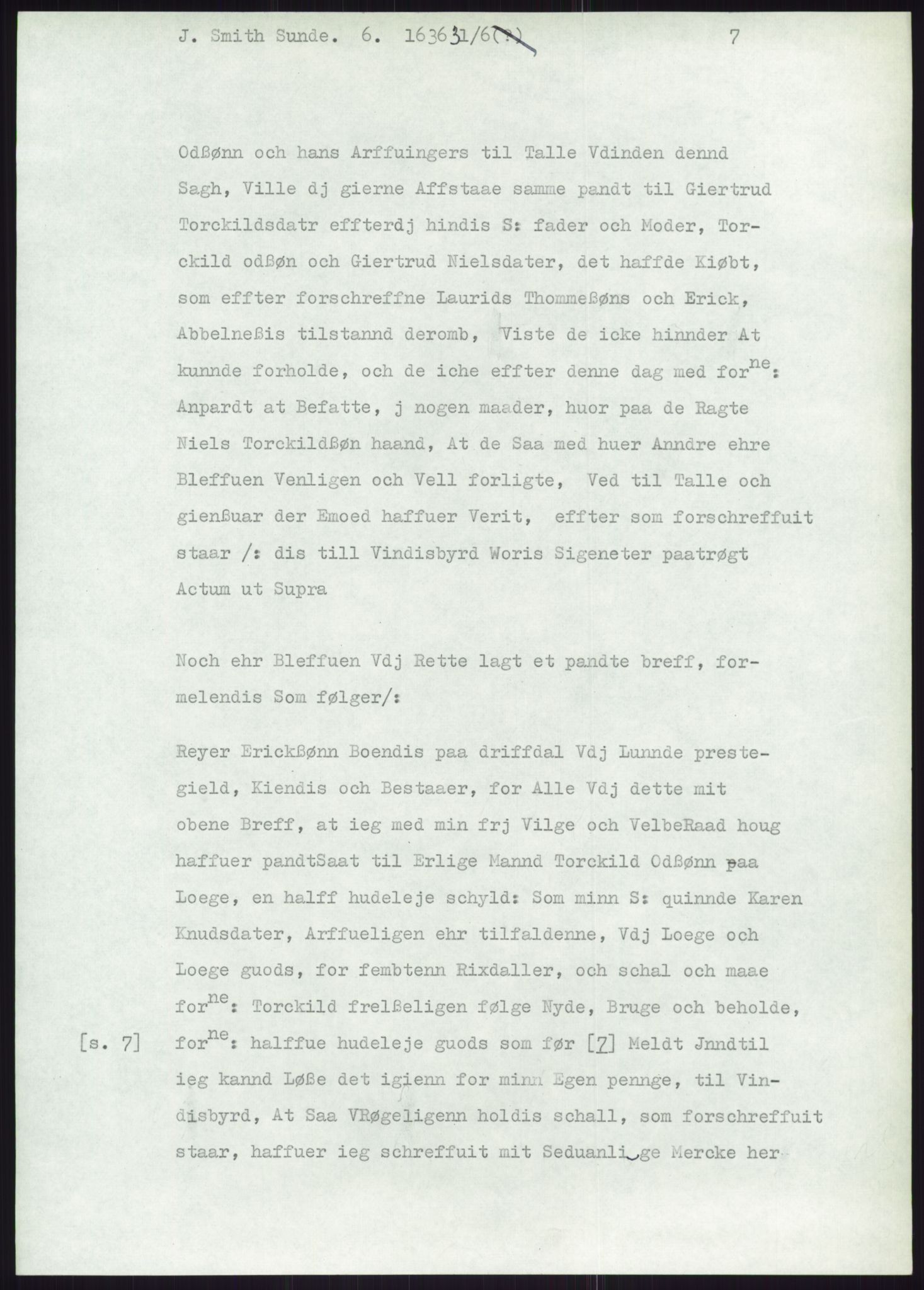 Samlinger til kildeutgivelse, Diplomavskriftsamlingen, AV/RA-EA-4053/H/Ha, p. 3290