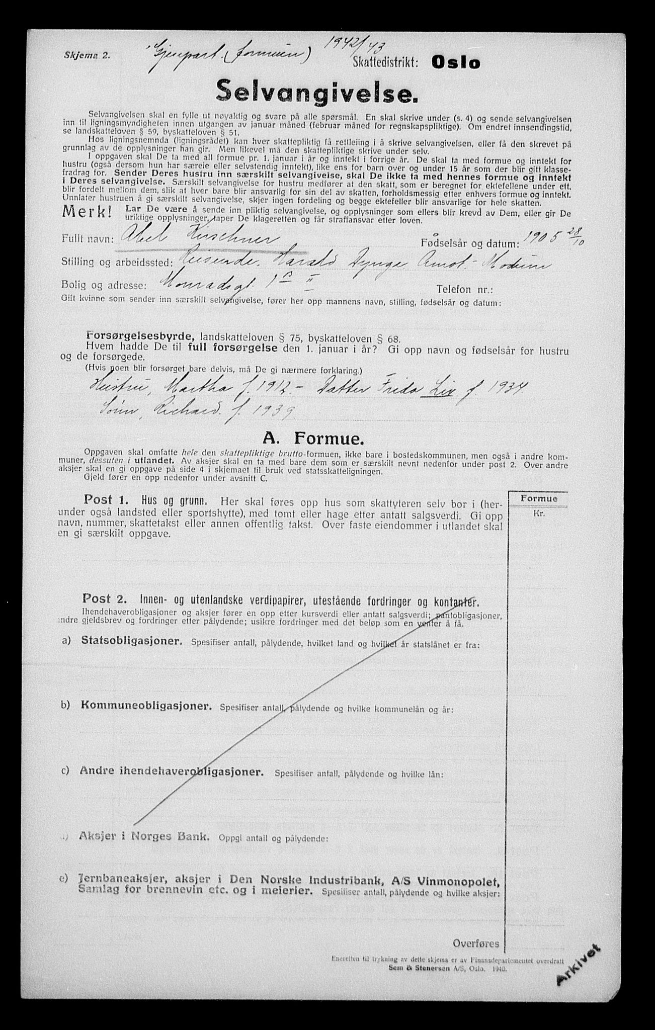 Justisdepartementet, Tilbakeføringskontoret for inndratte formuer, AV/RA-S-1564/H/Hc/Hcc/L0951: --, 1945-1947, p. 472