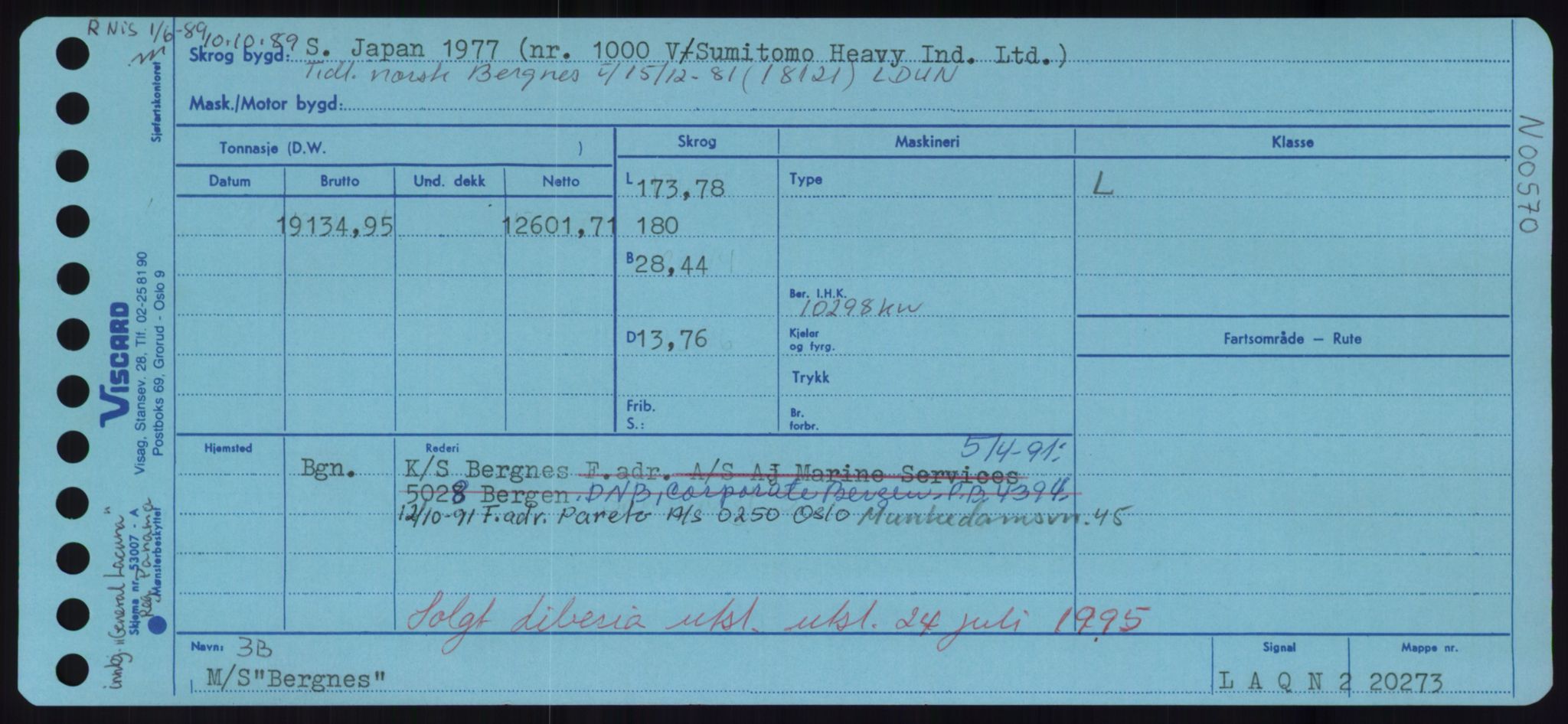 Sjøfartsdirektoratet med forløpere, Skipsmålingen, AV/RA-S-1627/H/Hd/L0003: Fartøy, B-Bev, p. 817