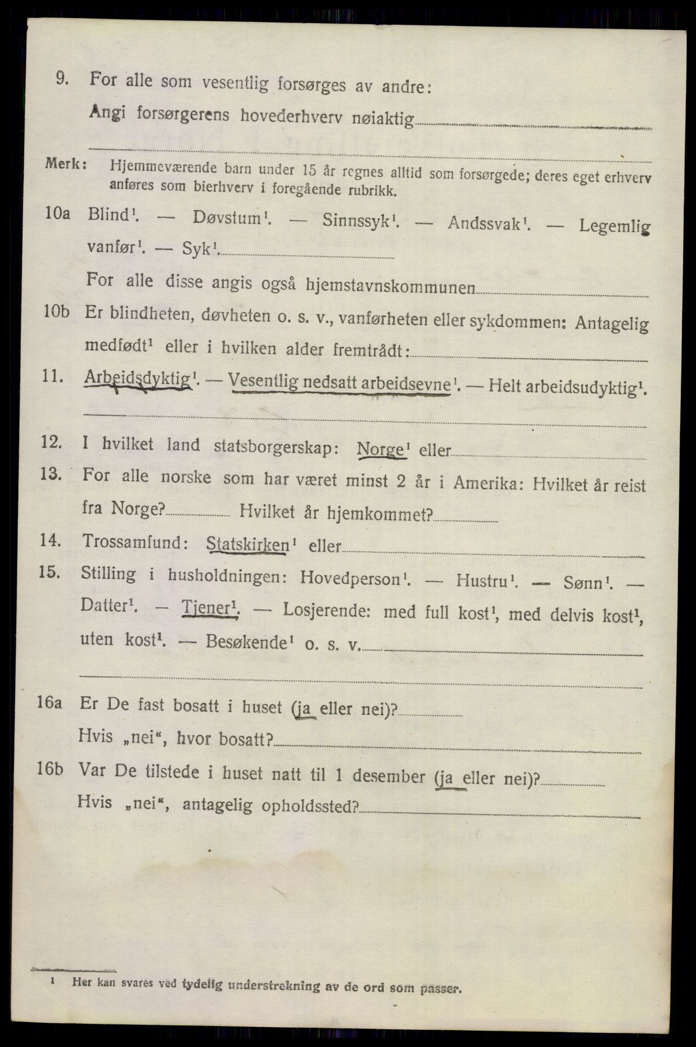 SAKO, 1920 census for Nes (Buskerud), 1920, p. 1987