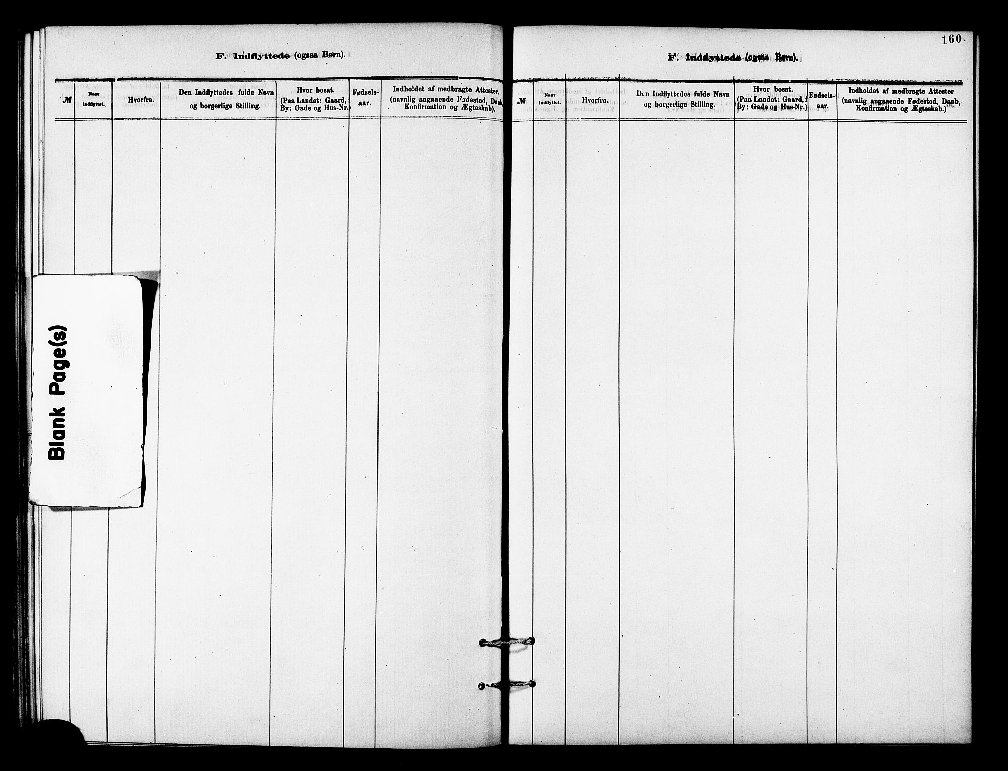 Målselv sokneprestembete, SATØ/S-1311/G/Ga/Gaa/L0009kirke: Parish register (official) no. 9, 1878-1889, p. 160