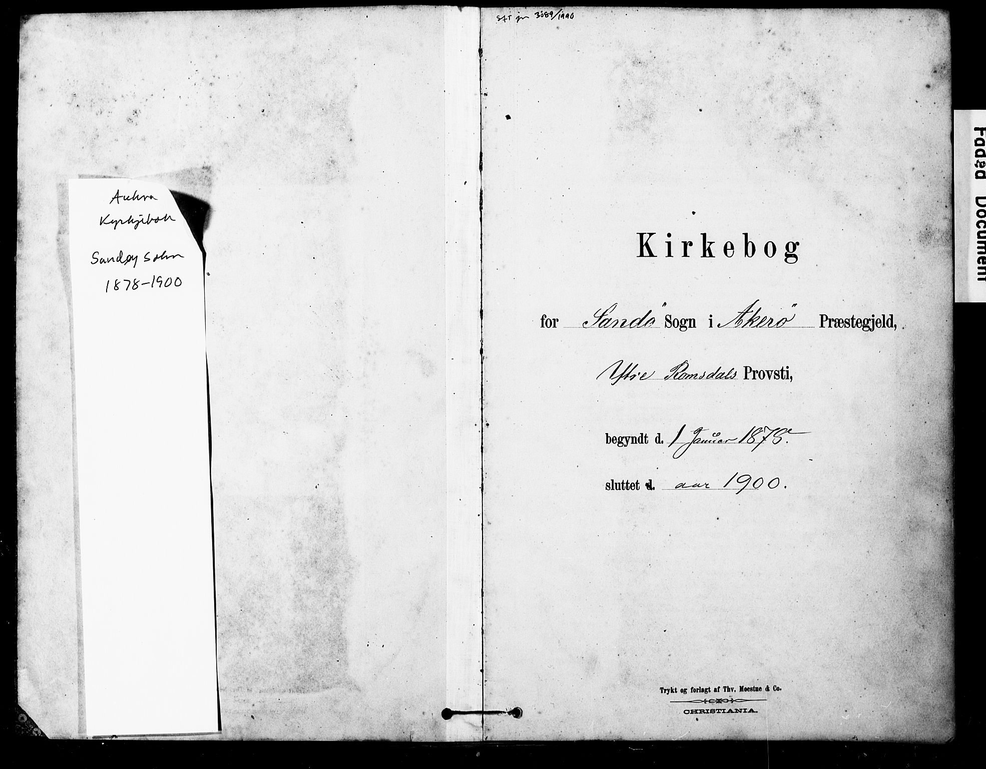 Ministerialprotokoller, klokkerbøker og fødselsregistre - Møre og Romsdal, SAT/A-1454/561/L0729: Parish register (official) no. 561A03, 1878-1900