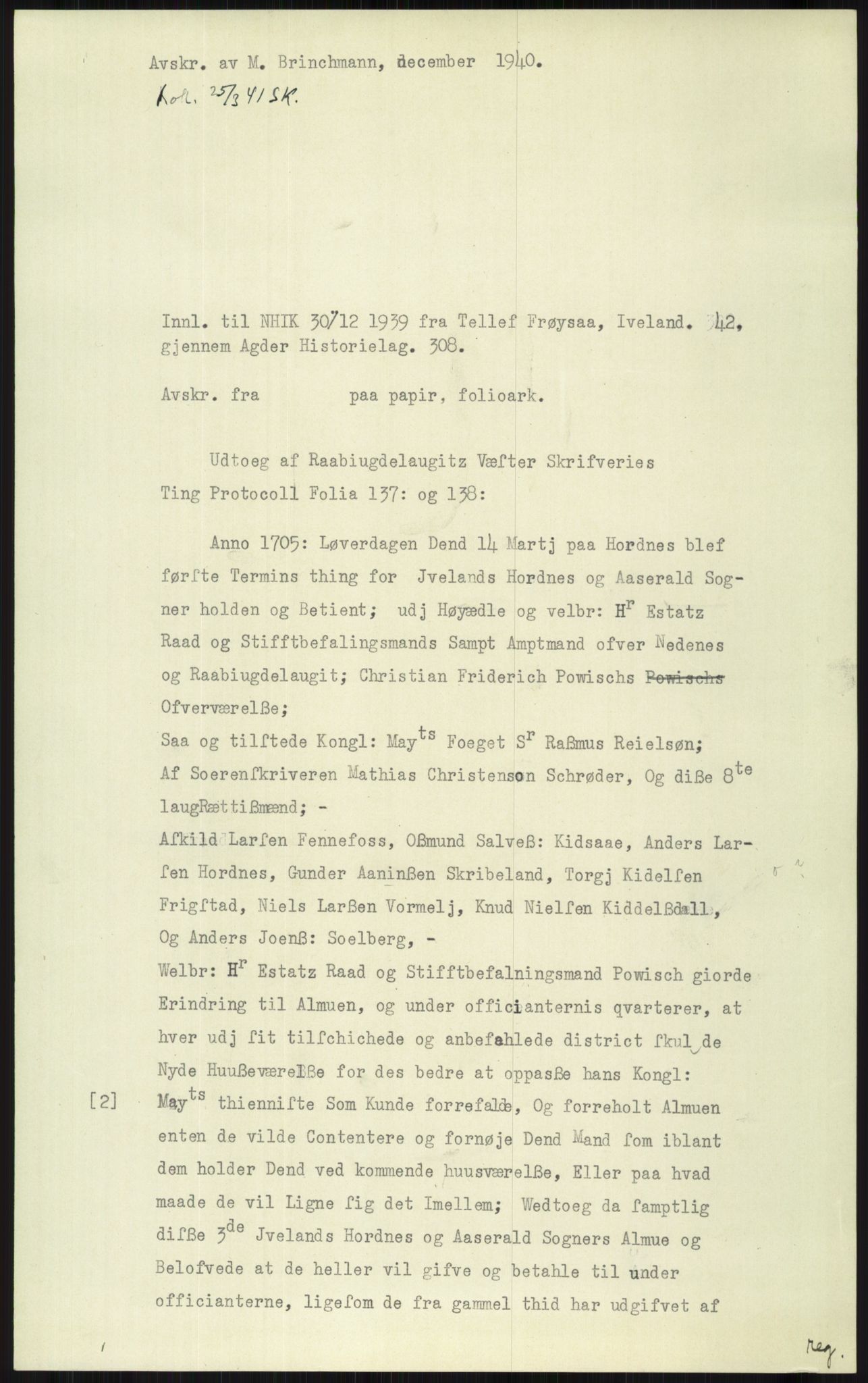 Samlinger til kildeutgivelse, Diplomavskriftsamlingen, AV/RA-EA-4053/H/Ha, p. 2354