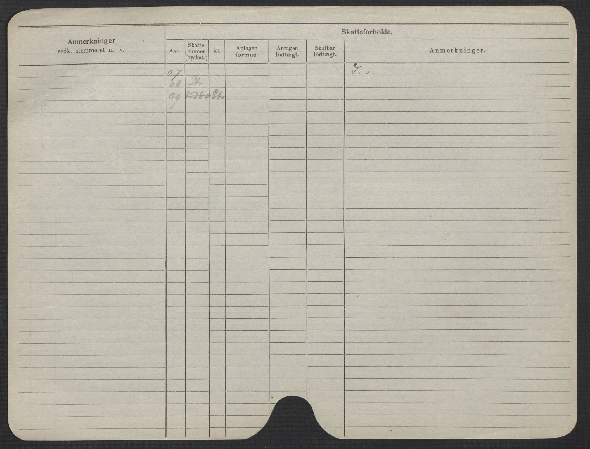 Oslo folkeregister, Registerkort, AV/SAO-A-11715/F/Fa/Fac/L0019: Kvinner, 1906-1914, p. 247b