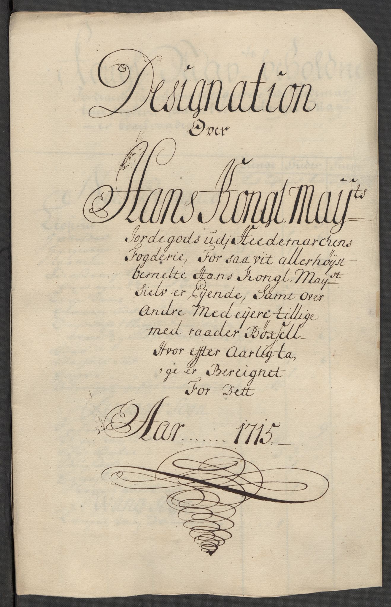 Rentekammeret inntil 1814, Reviderte regnskaper, Fogderegnskap, AV/RA-EA-4092/R16/L1053: Fogderegnskap Hedmark, 1715, p. 216