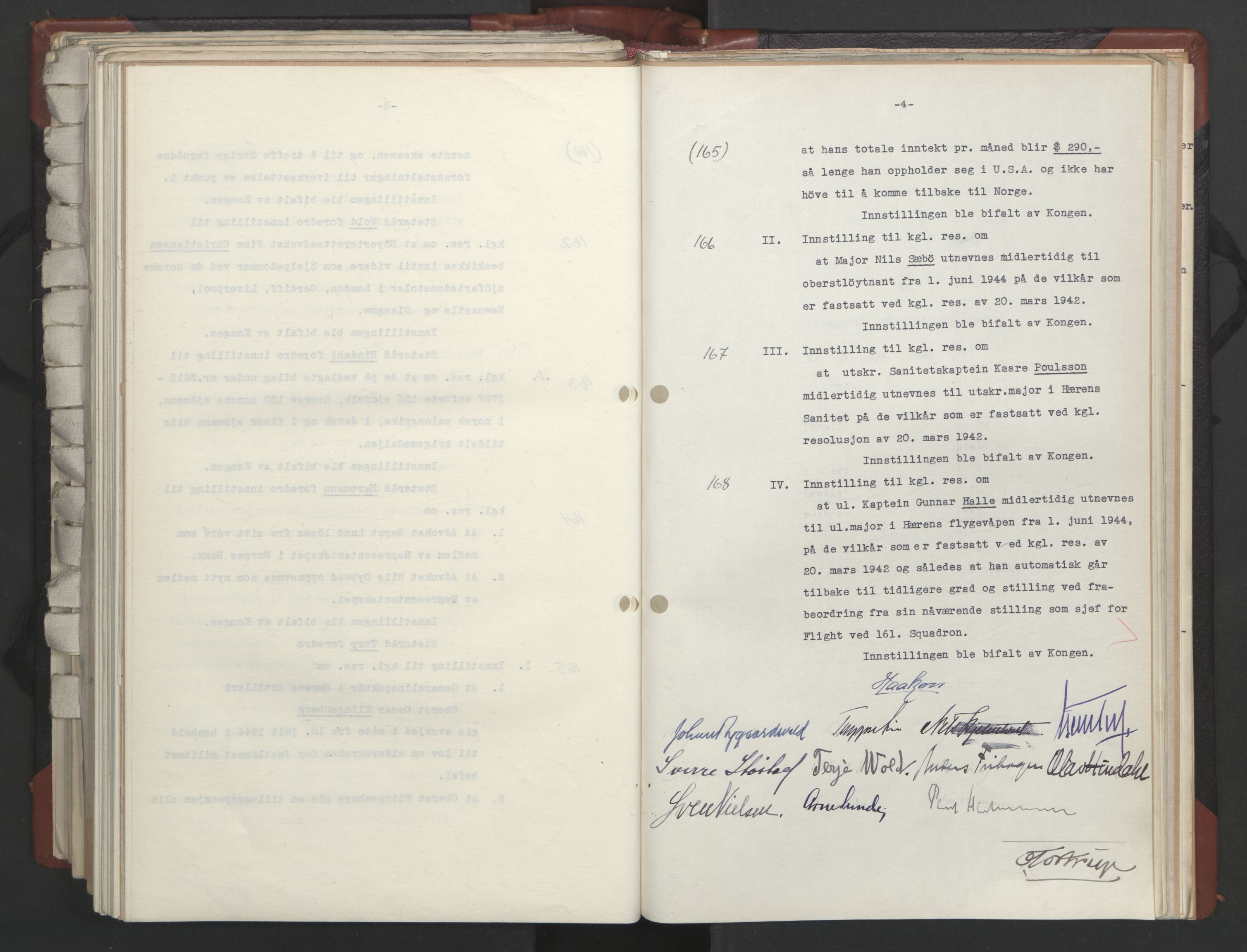 Statsrådssekretariatet, AV/RA-S-1001/A/Ac/L0124: Kgl. res. 14/1-30/6, 1944, p. 429