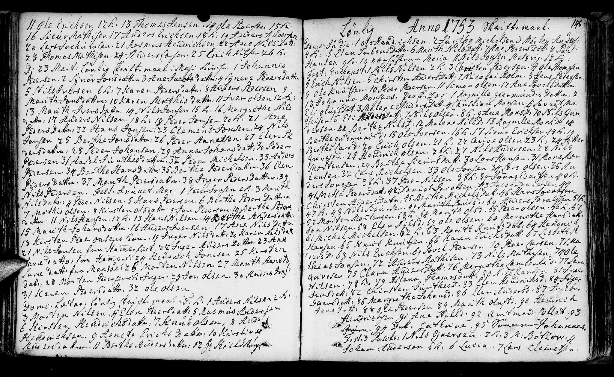 Talvik sokneprestkontor, SATØ/S-1337/H/Ha/L0004kirke: Parish register (official) no. 4, 1752-1772, p. 146