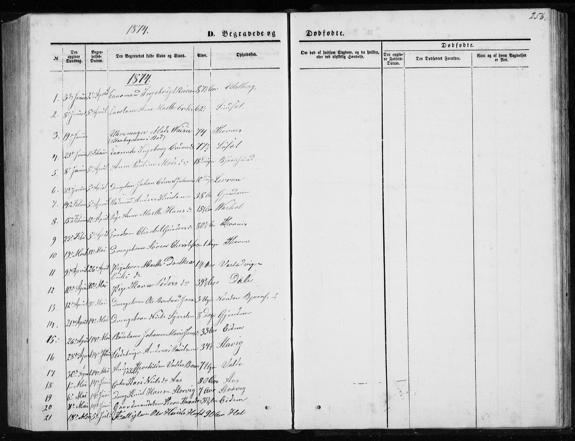 Ministerialprotokoller, klokkerbøker og fødselsregistre - Møre og Romsdal, SAT/A-1454/565/L0754: Parish register (copy) no. 565C03, 1870-1896, p. 256