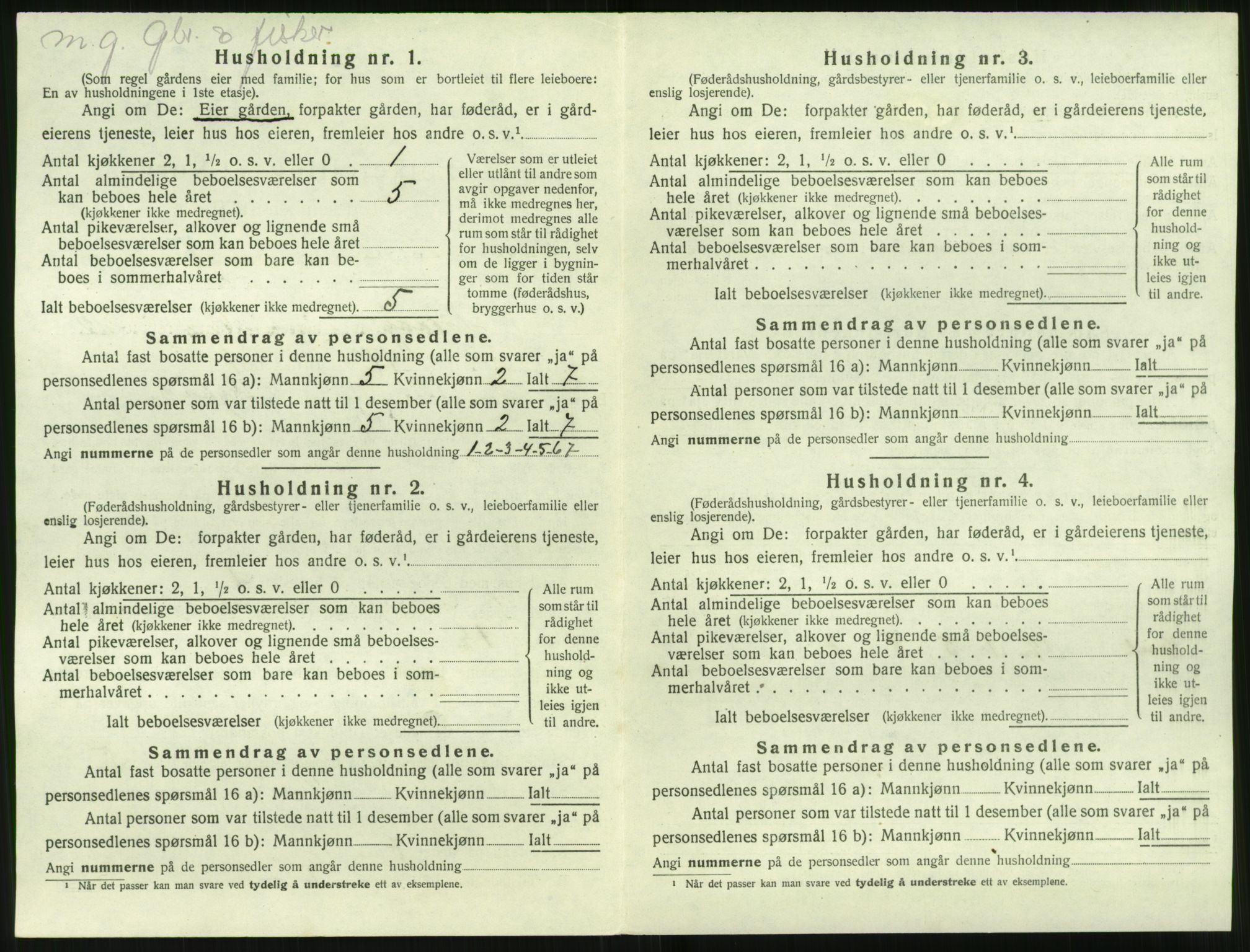 SAT, 1920 census for Herøy (MR), 1920, p. 924