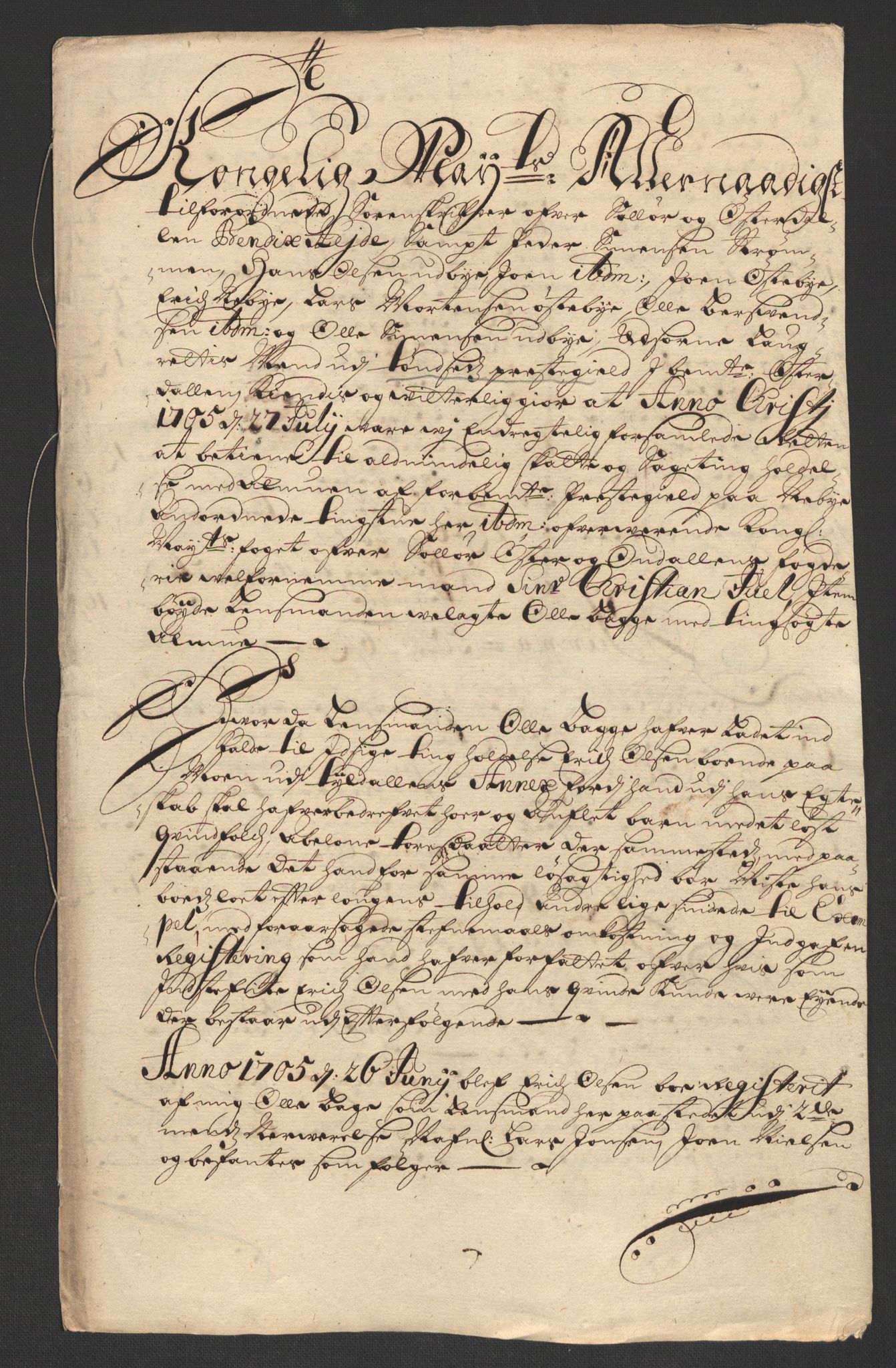 Rentekammeret inntil 1814, Reviderte regnskaper, Fogderegnskap, RA/EA-4092/R13/L0843: Fogderegnskap Solør, Odal og Østerdal, 1705-1706, p. 269