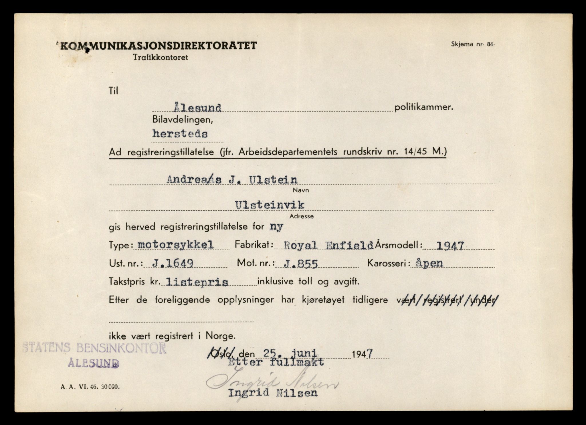 Møre og Romsdal vegkontor - Ålesund trafikkstasjon, AV/SAT-A-4099/F/Fe/L0031: Registreringskort for kjøretøy T 11800 - T 11996, 1927-1998, p. 947