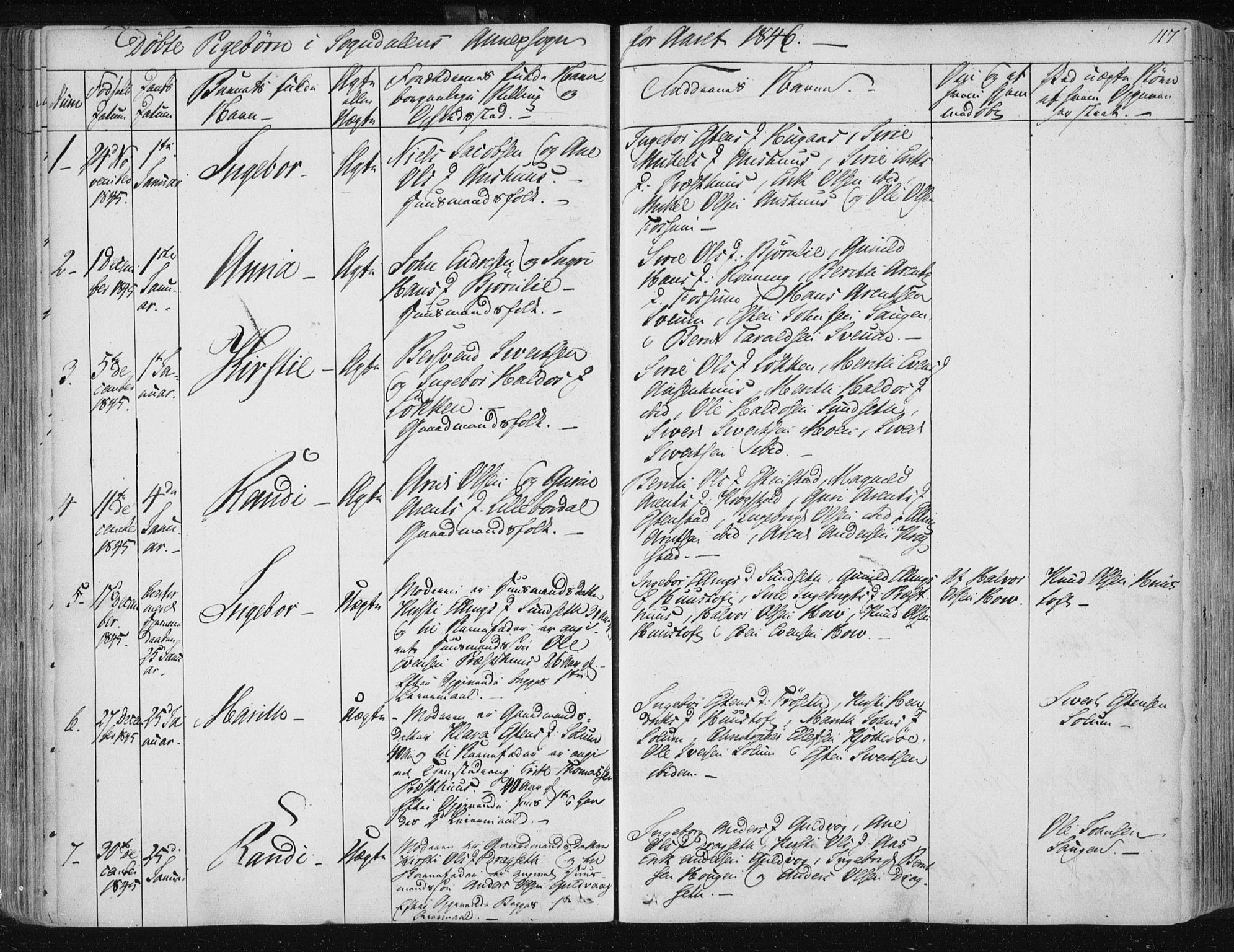 Ministerialprotokoller, klokkerbøker og fødselsregistre - Sør-Trøndelag, SAT/A-1456/687/L0999: Parish register (official) no. 687A05 /3, 1843-1848, p. 117