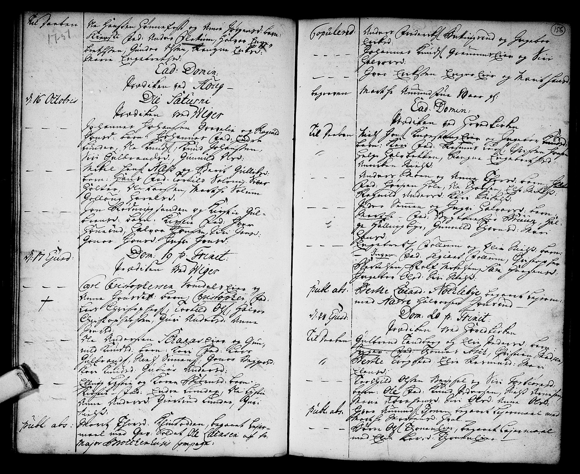 Norderhov kirkebøker, AV/SAKO-A-237/F/Fa/L0003a: Parish register (official) no. 3, 1740-1757, p. 156