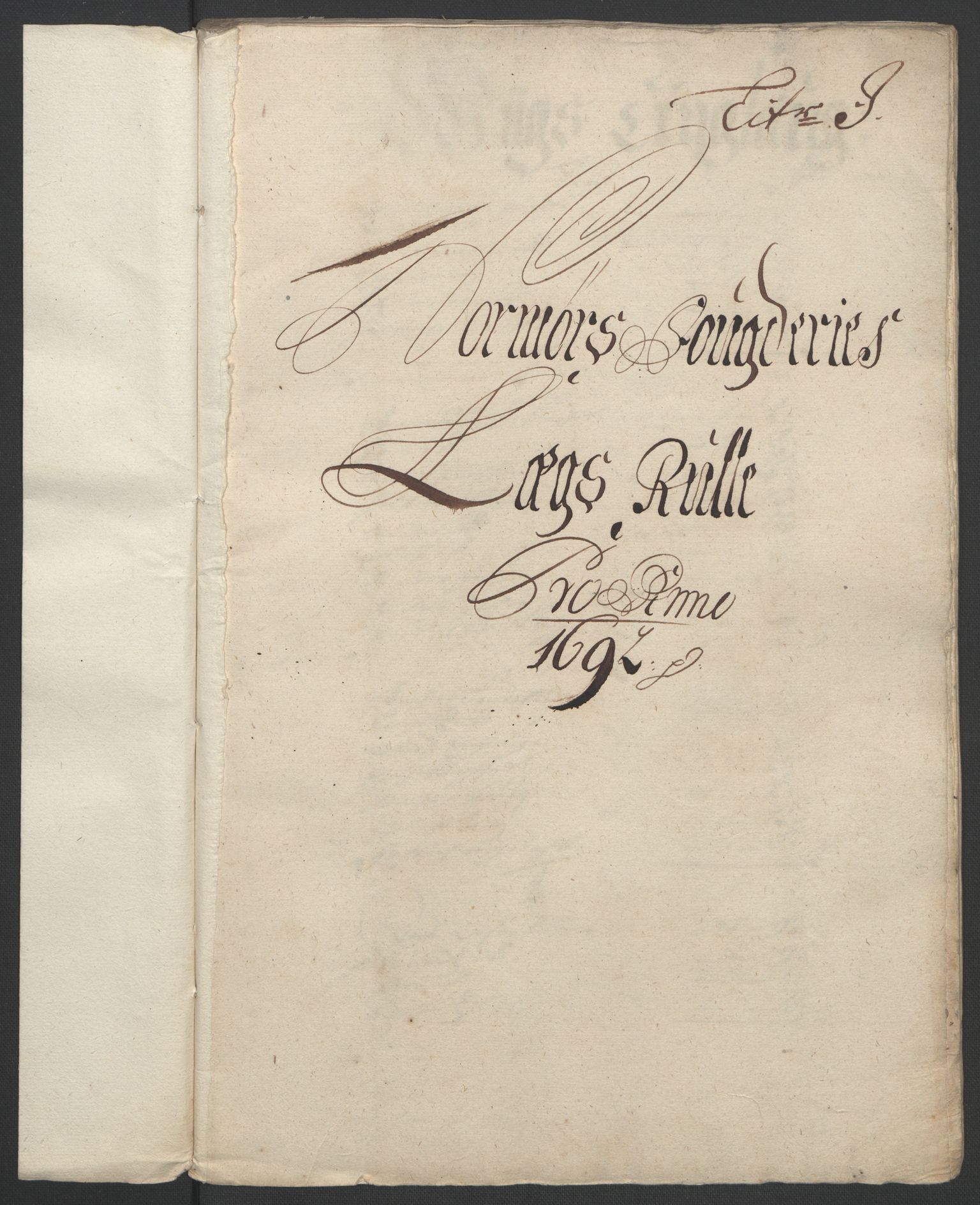 Rentekammeret inntil 1814, Reviderte regnskaper, Fogderegnskap, RA/EA-4092/R56/L3735: Fogderegnskap Nordmøre, 1692-1693, p. 105