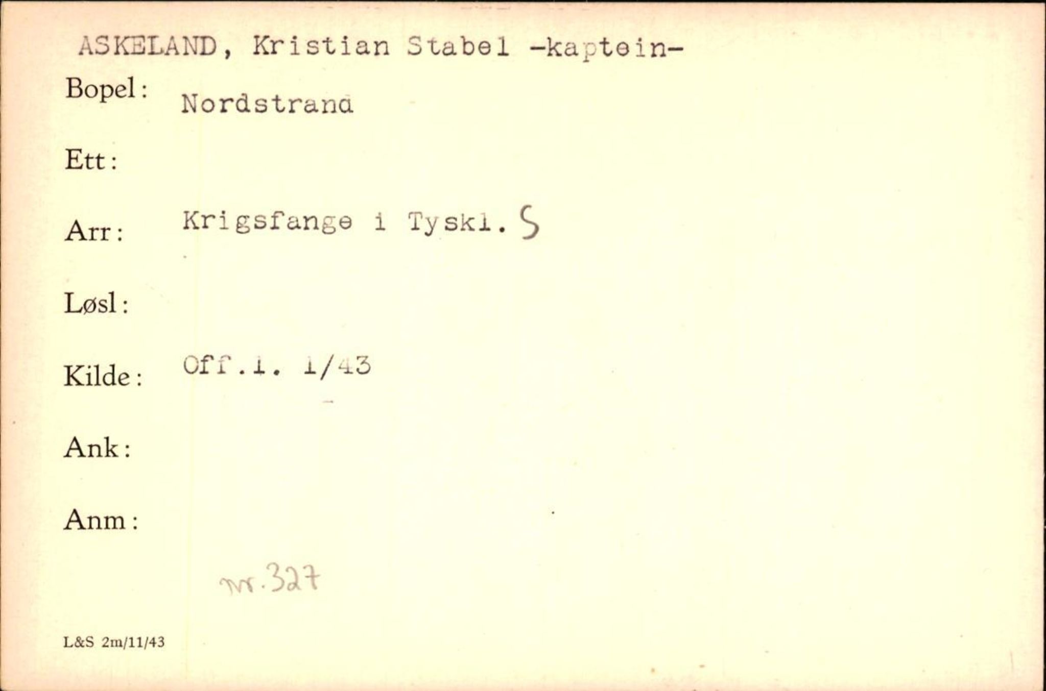 Forsvaret, Forsvarets krigshistoriske avdeling, AV/RA-RAFA-2017/Y/Yf/L0200: II-C-11-2102  -  Norske krigsfanger i Tyskland, 1940-1945, p. 53