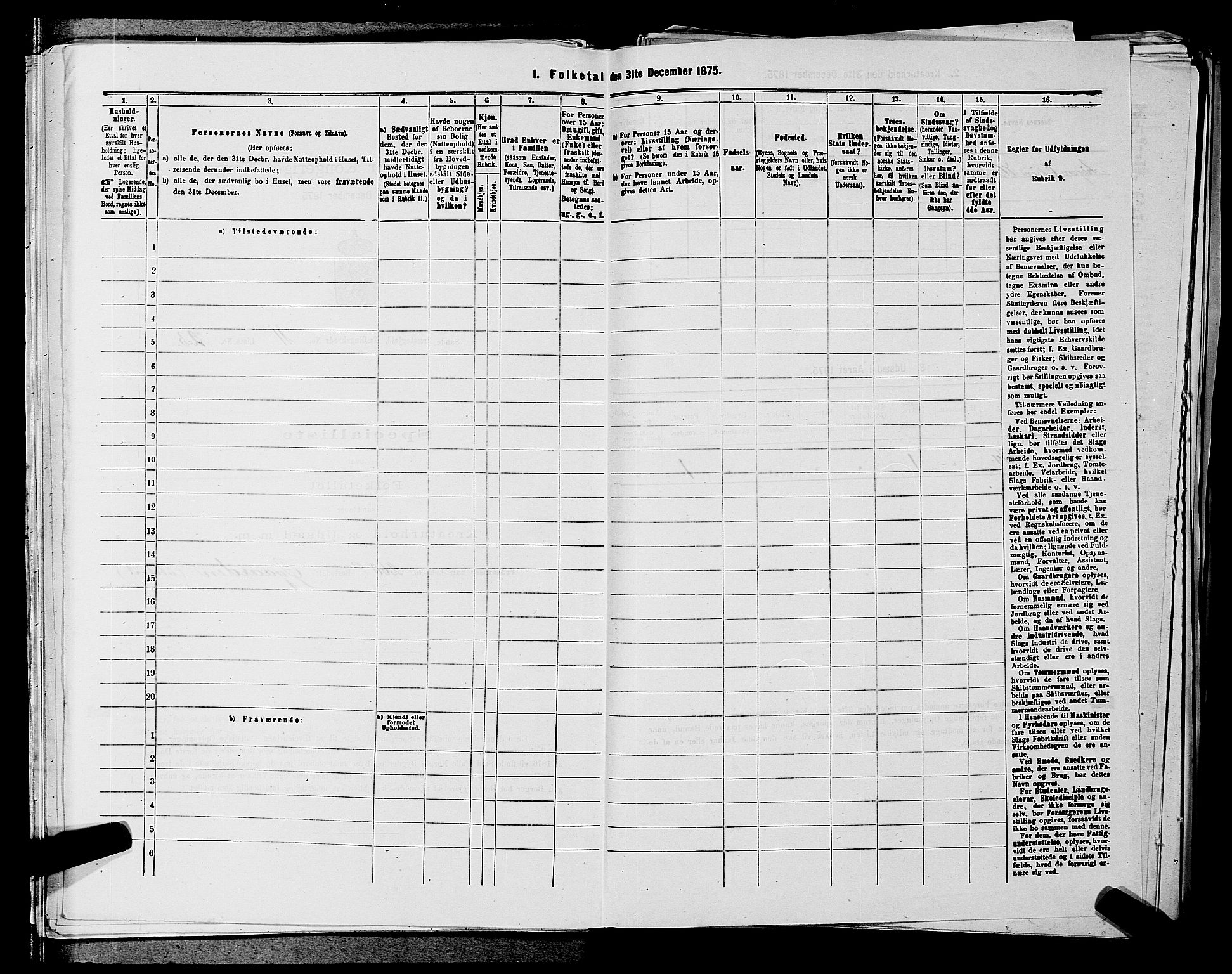 SAKO, 1875 census for 0822P Sauherad, 1875, p. 1357