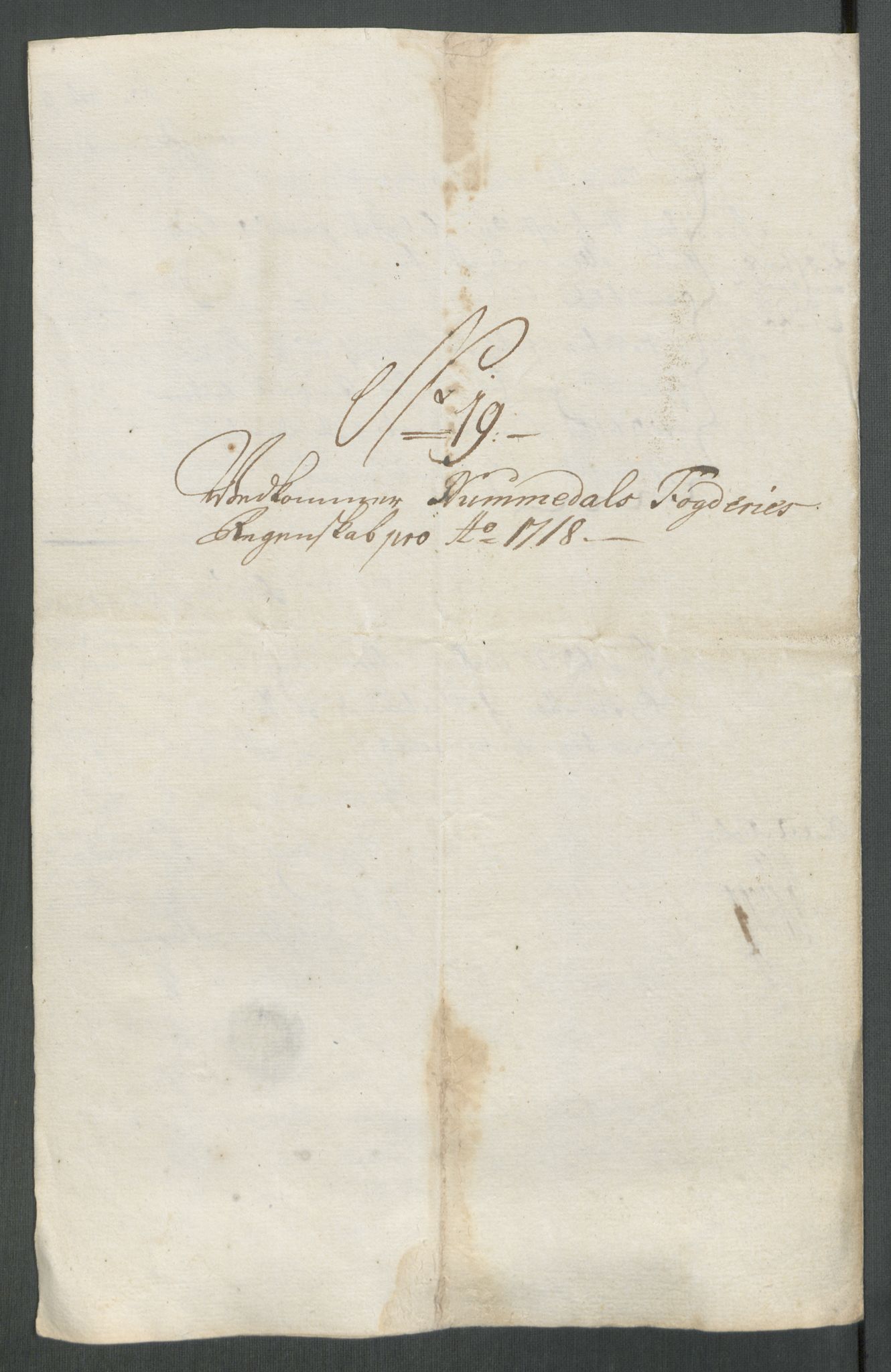 Rentekammeret inntil 1814, Reviderte regnskaper, Fogderegnskap, AV/RA-EA-4092/R64/L4439: Fogderegnskap Namdal, 1718, p. 175