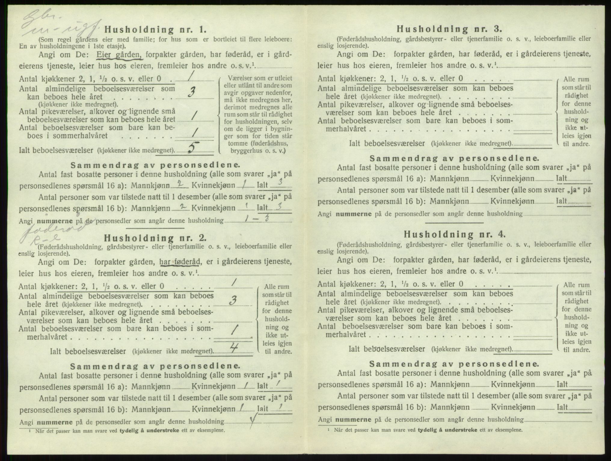 SAB, 1920 census for Sogndal, 1920, p. 212