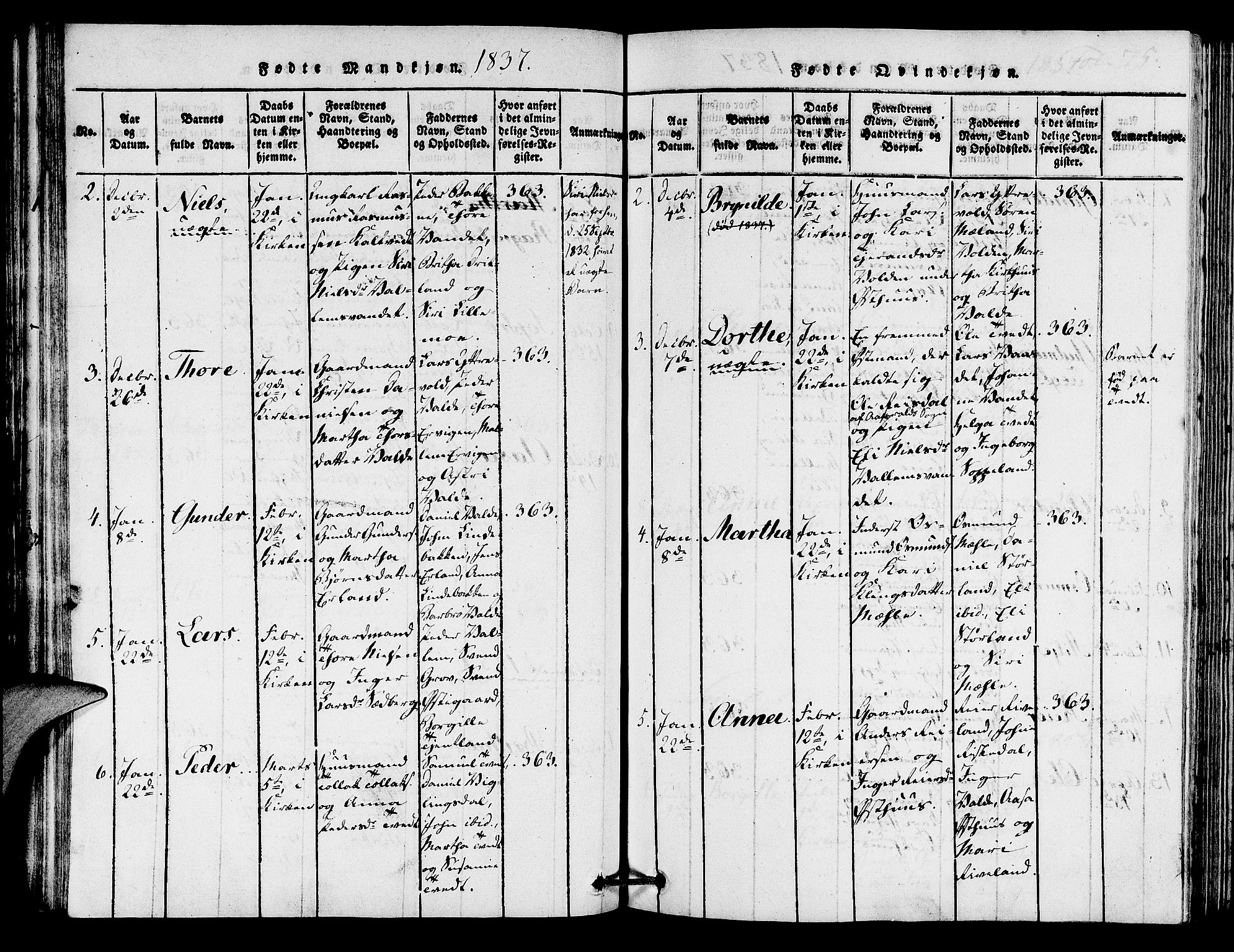 Hjelmeland sokneprestkontor, AV/SAST-A-101843/01/IV/L0005: Parish register (official) no. A 5, 1816-1841, p. 75