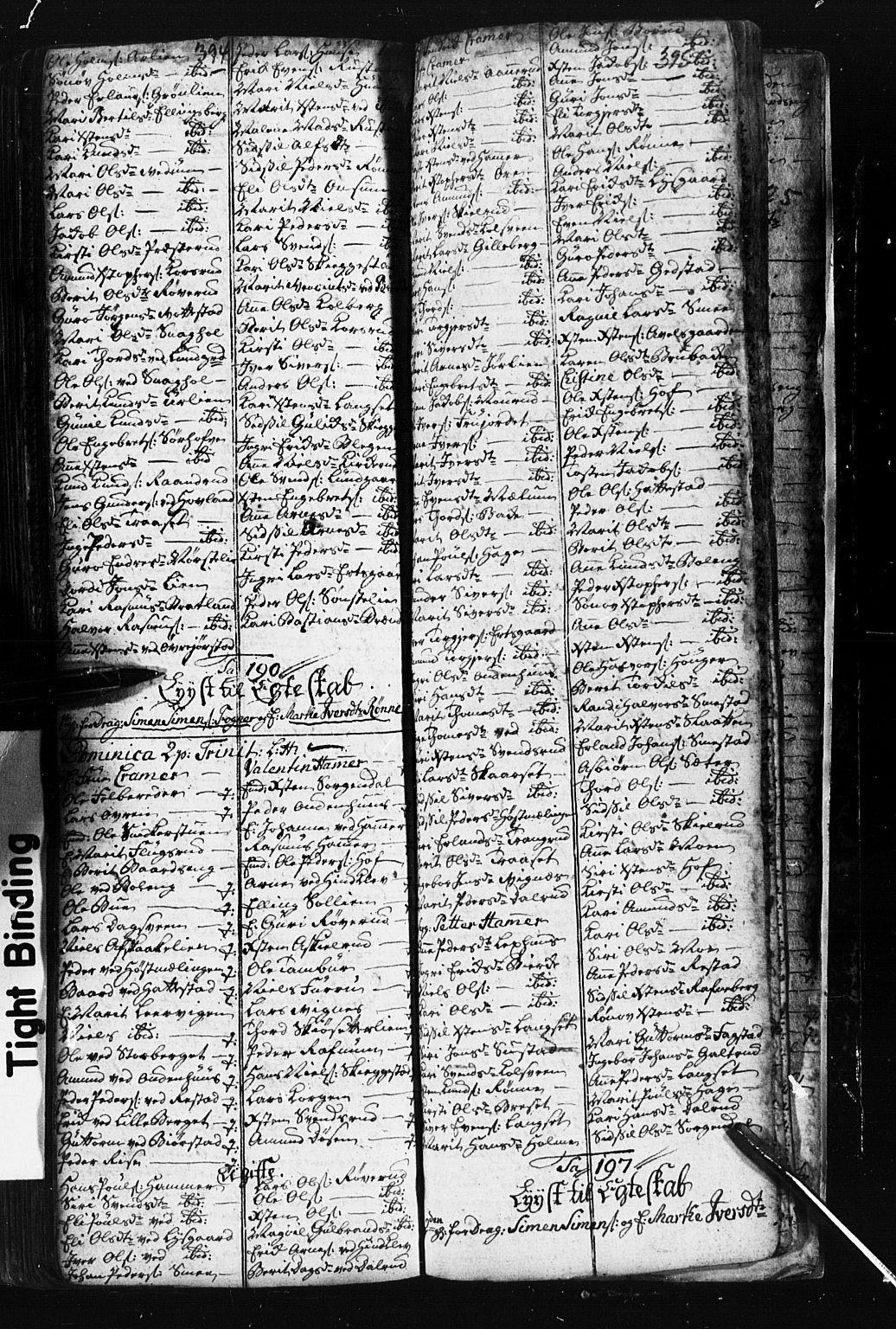 Fåberg prestekontor, AV/SAH-PREST-086/H/Ha/Hab/L0001: Parish register (copy) no. 1, 1727-1767, p. 394-395