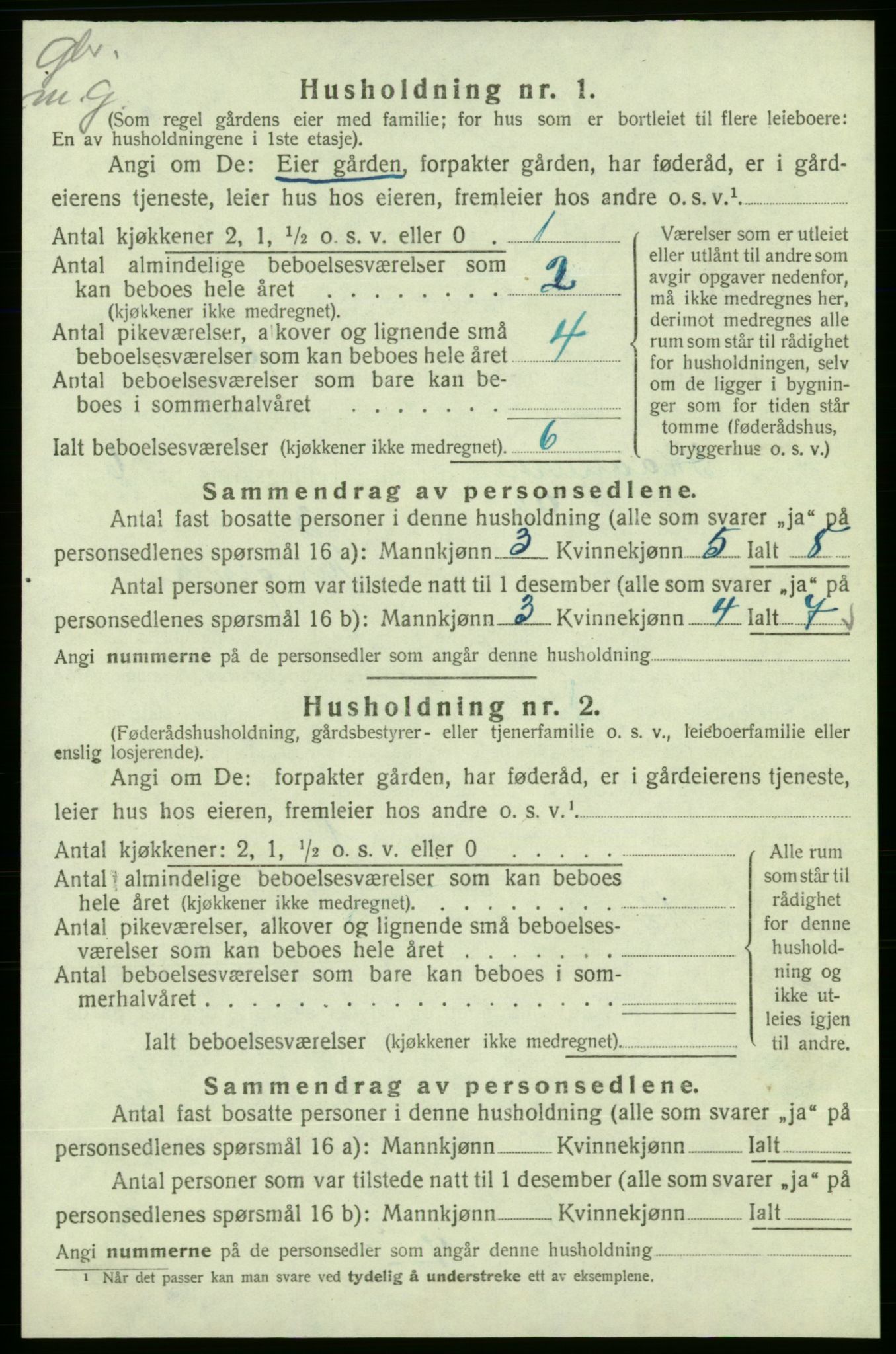 SAB, 1920 census for Skånevik, 1920, p. 887