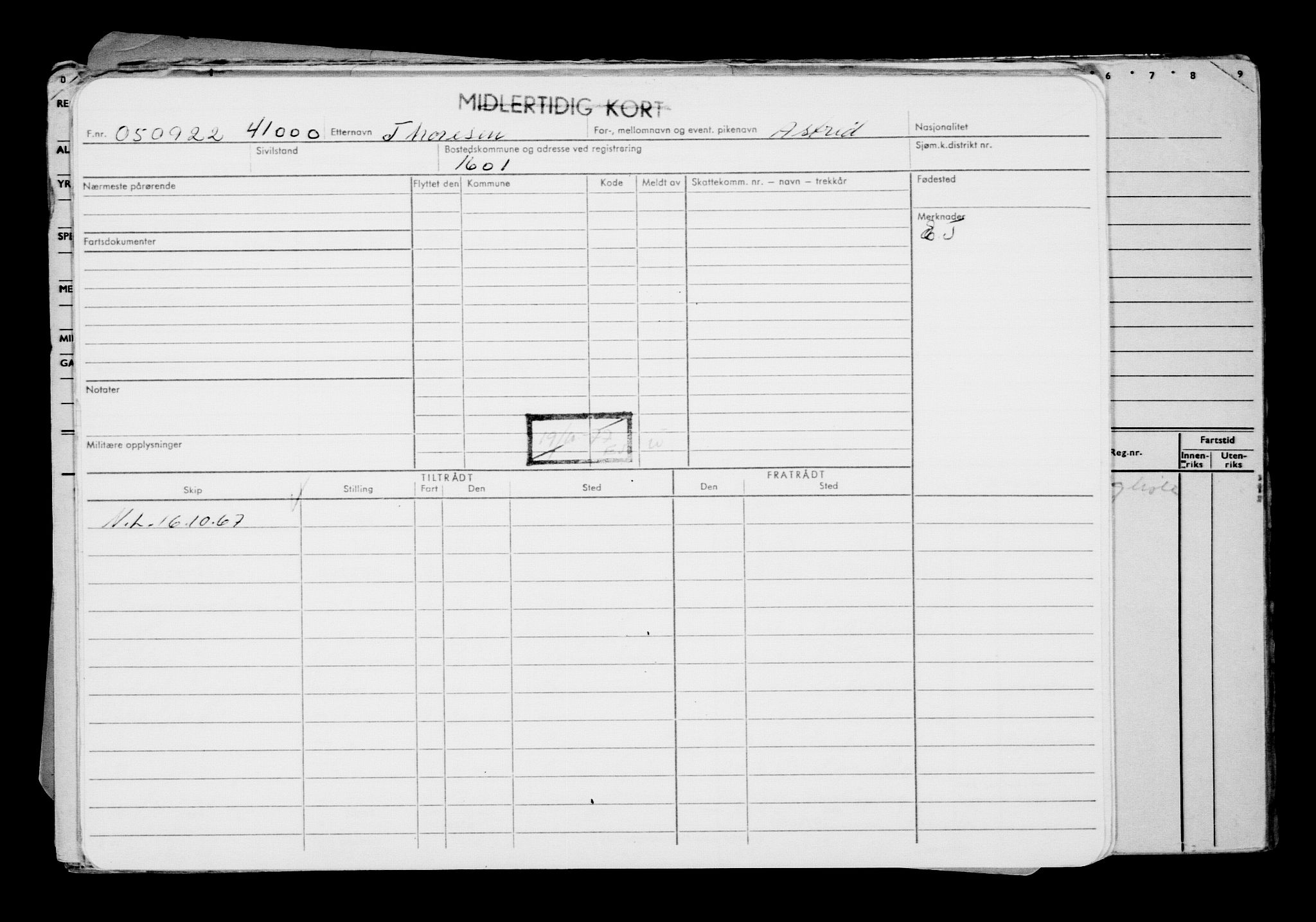 Direktoratet for sjømenn, AV/RA-S-3545/G/Gb/L0210: Hovedkort, 1922, p. 410