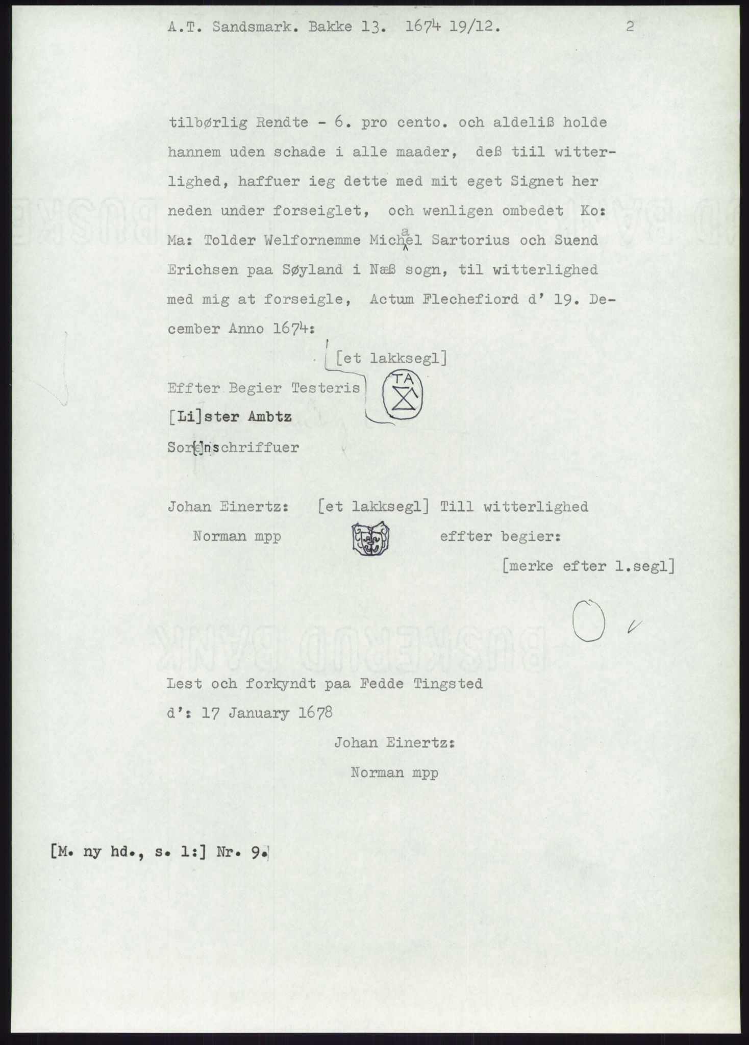 Samlinger til kildeutgivelse, Diplomavskriftsamlingen, AV/RA-EA-4053/H/Ha, p. 2712