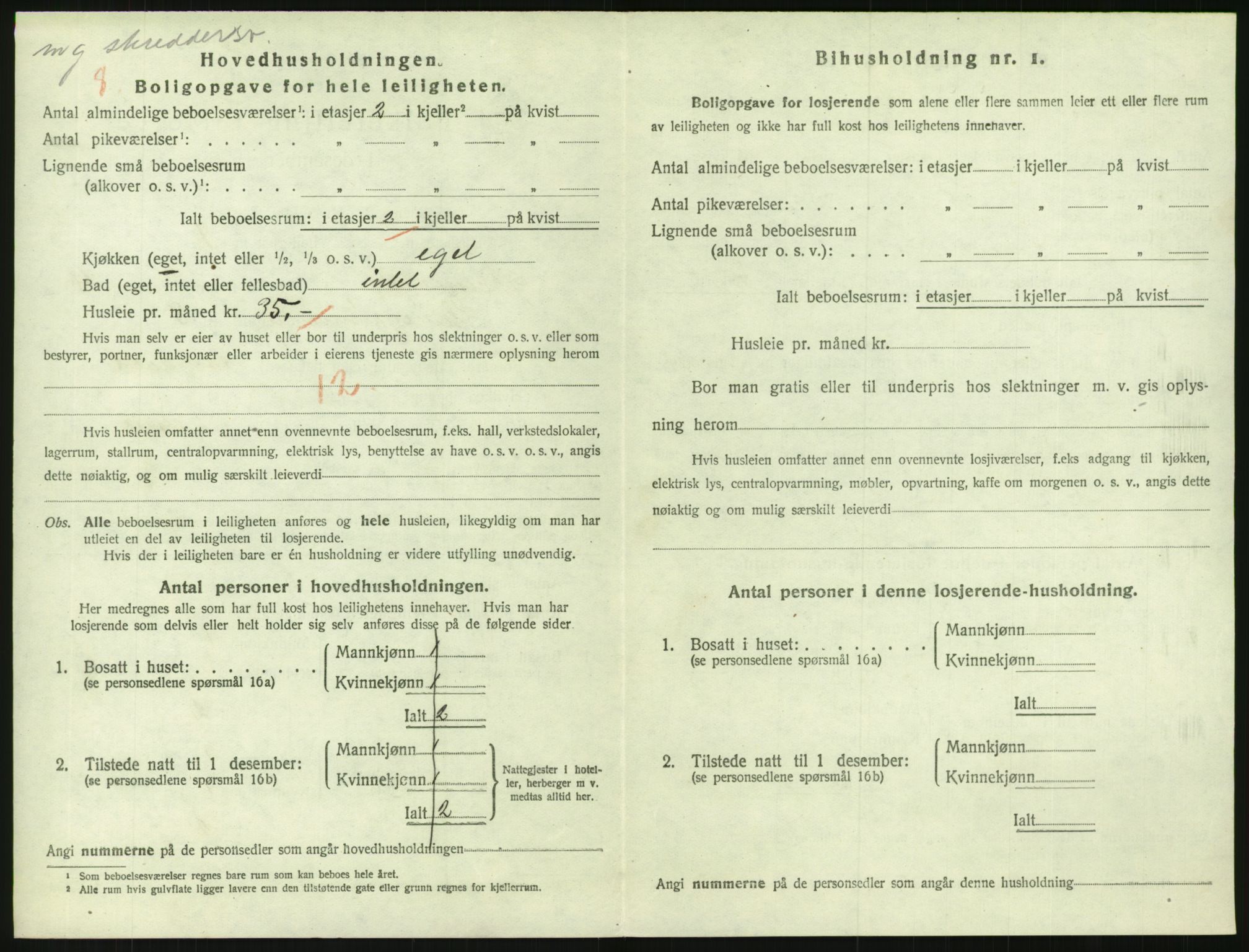 SAK, 1920 census for Grimstad, 1920, p. 1974