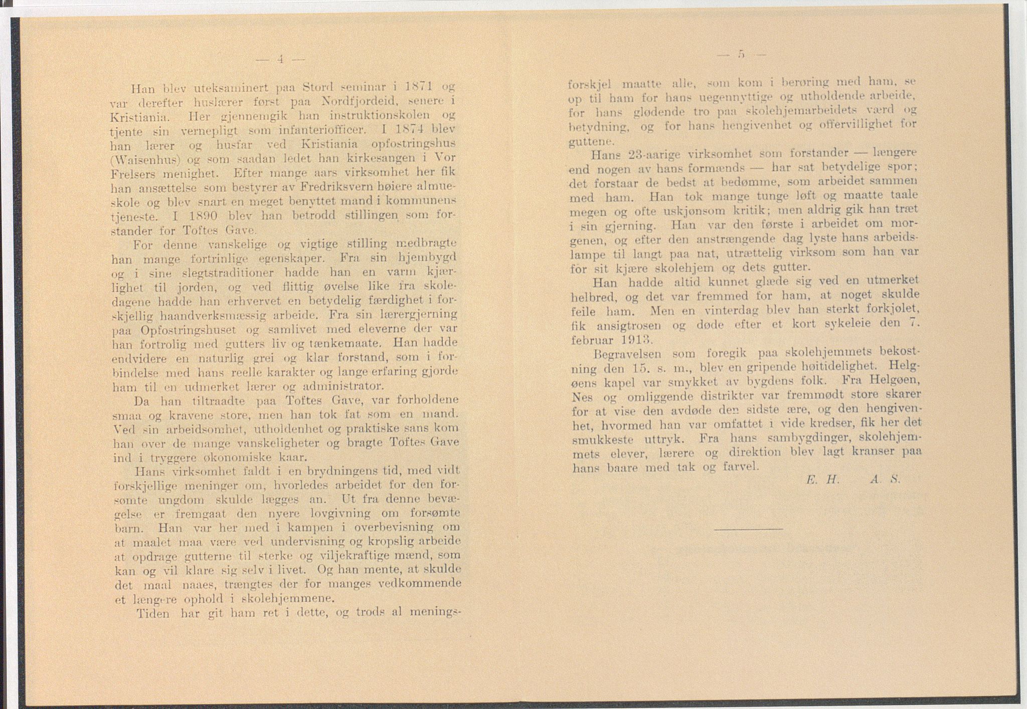 Toftes gave, OBA/A-20200/X/Xa, 1866-1948, p. 1081