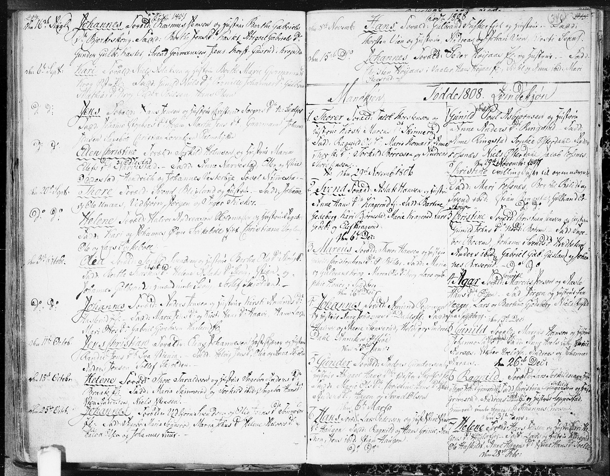 Hobøl prestekontor Kirkebøker, AV/SAO-A-2002/F/Fa/L0001: Parish register (official) no. I 1, 1733-1814, p. 340