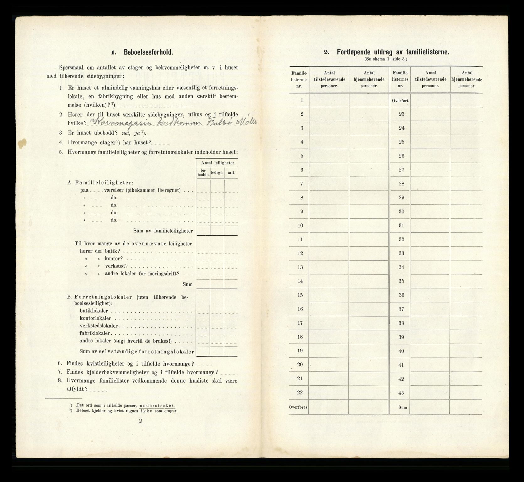 RA, 1910 census for Larvik, 1910, p. 502