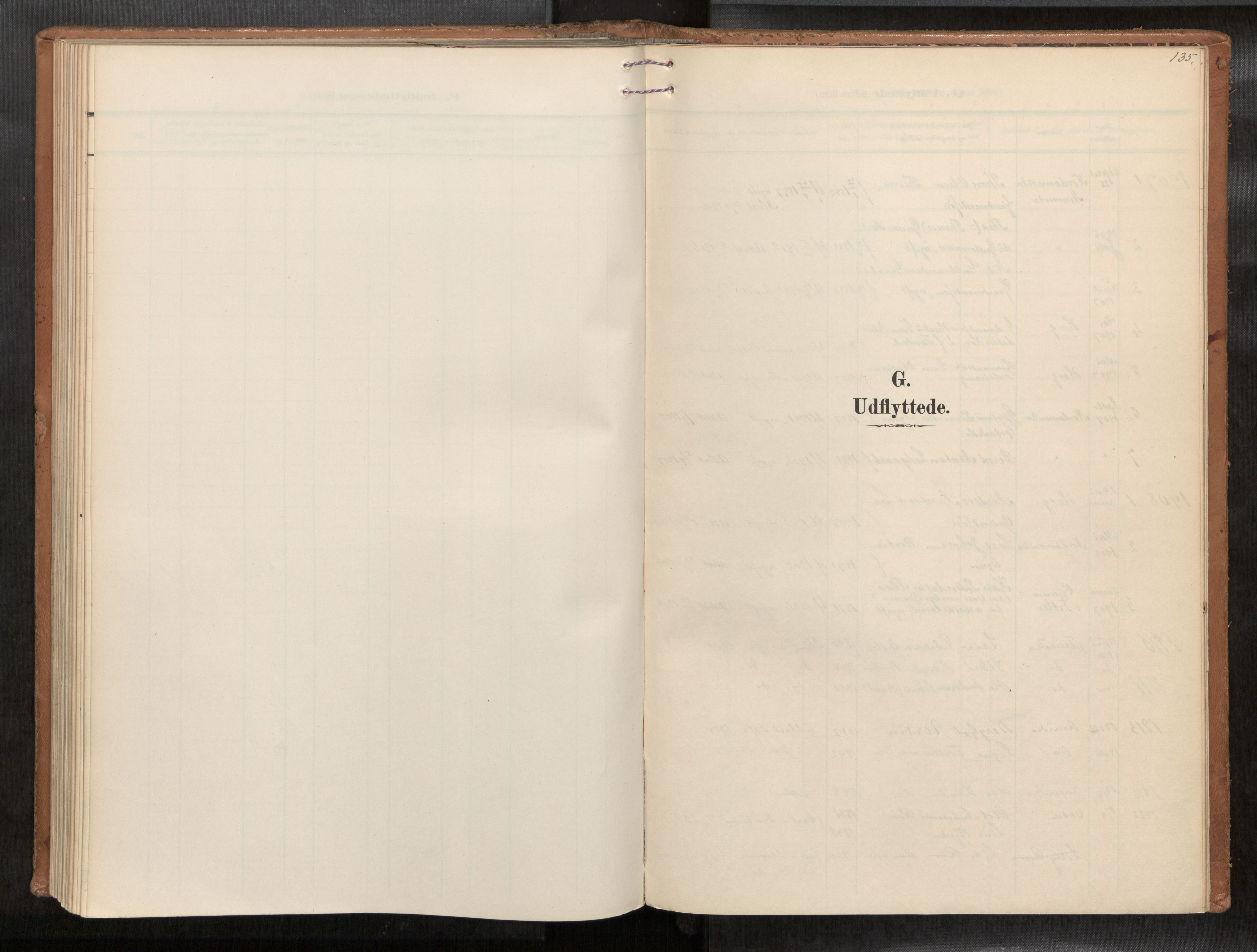 Ministerialprotokoller, klokkerbøker og fødselsregistre - Sør-Trøndelag, SAT/A-1456/693/L1119b: Parish register (official) no. 693A02, 1906-1936, p. 135