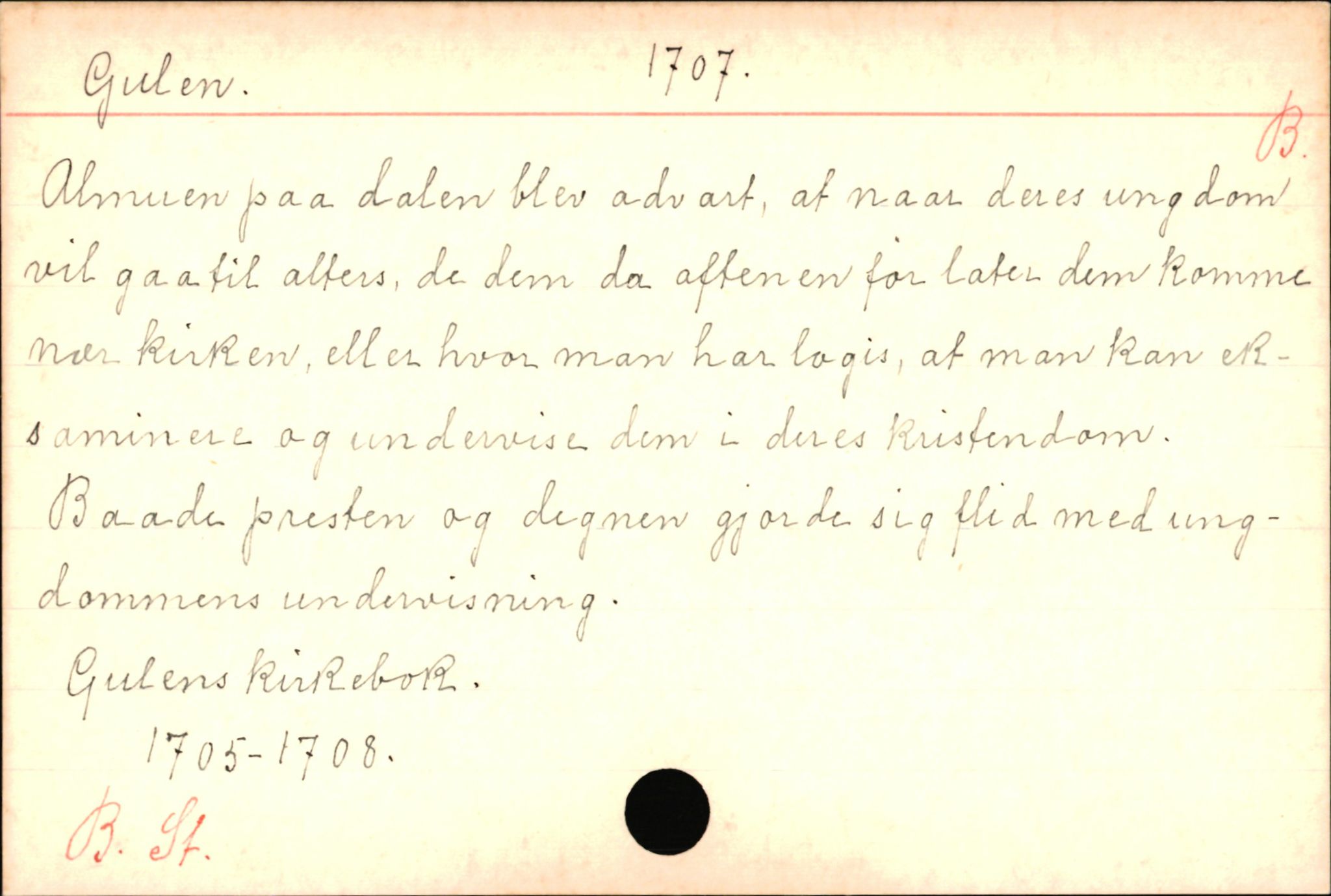 Haugen, Johannes - lærer, AV/SAB-SAB/PA-0036/01/L0001: Om klokkere og lærere, 1521-1904, p. 7890