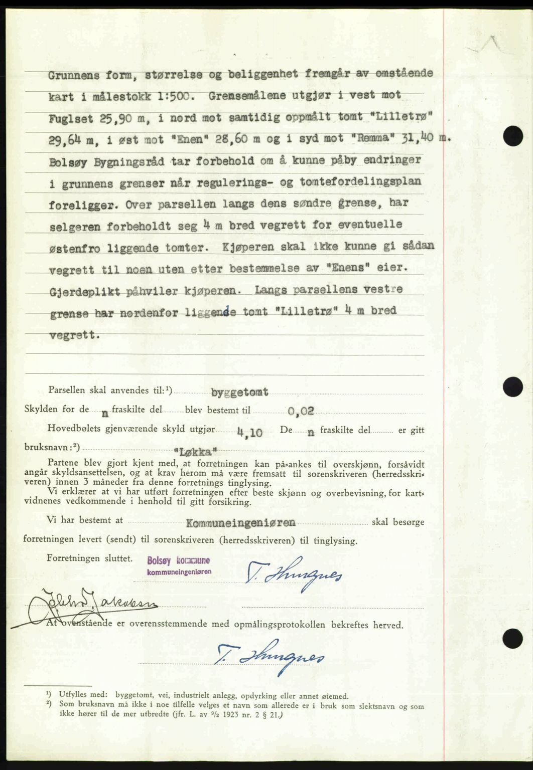 Romsdal sorenskriveri, AV/SAT-A-4149/1/2/2C: Mortgage book no. A23, 1947-1947, Diary no: : 1931/1947