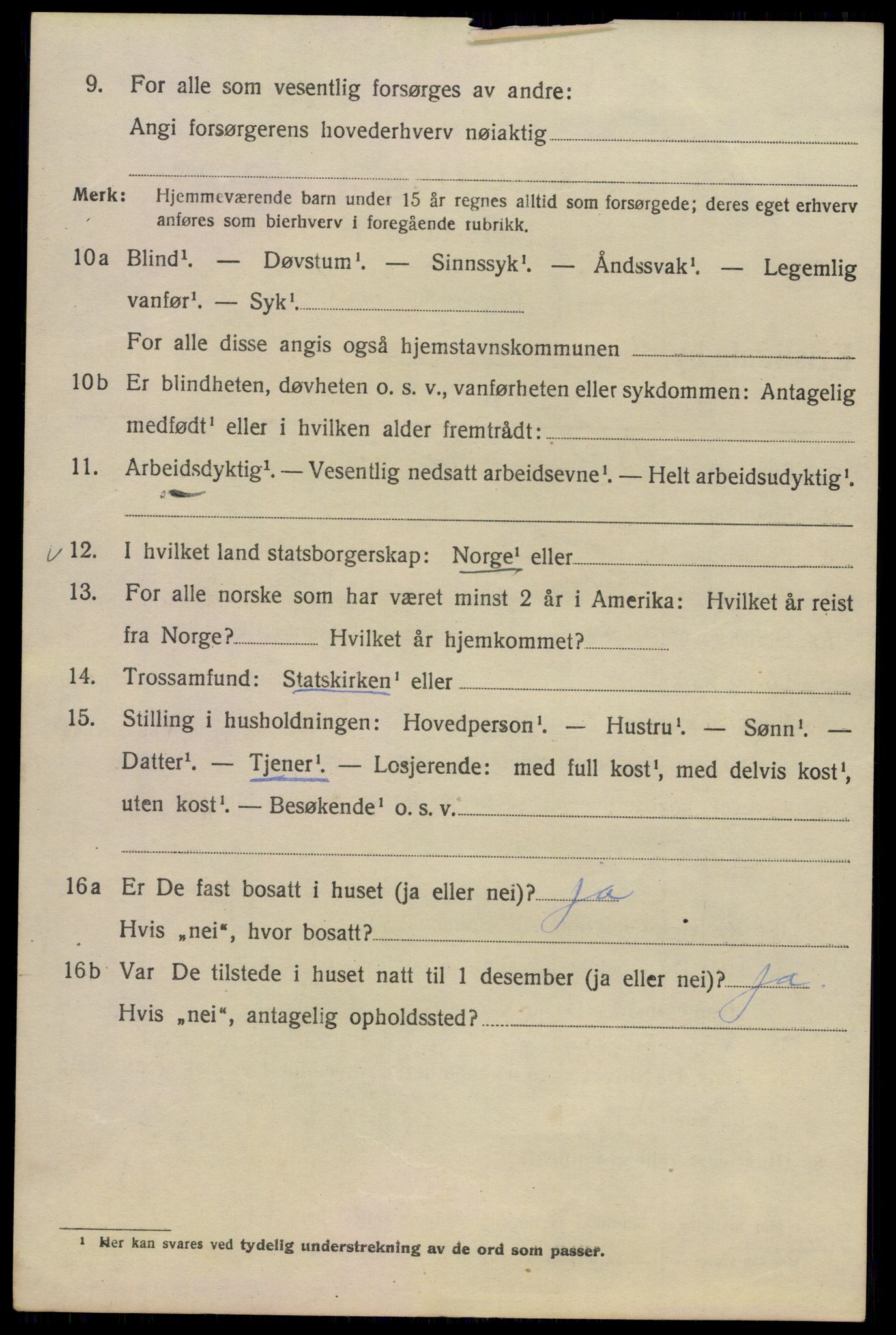 SAO, 1920 census for Kristiania, 1920, p. 251418